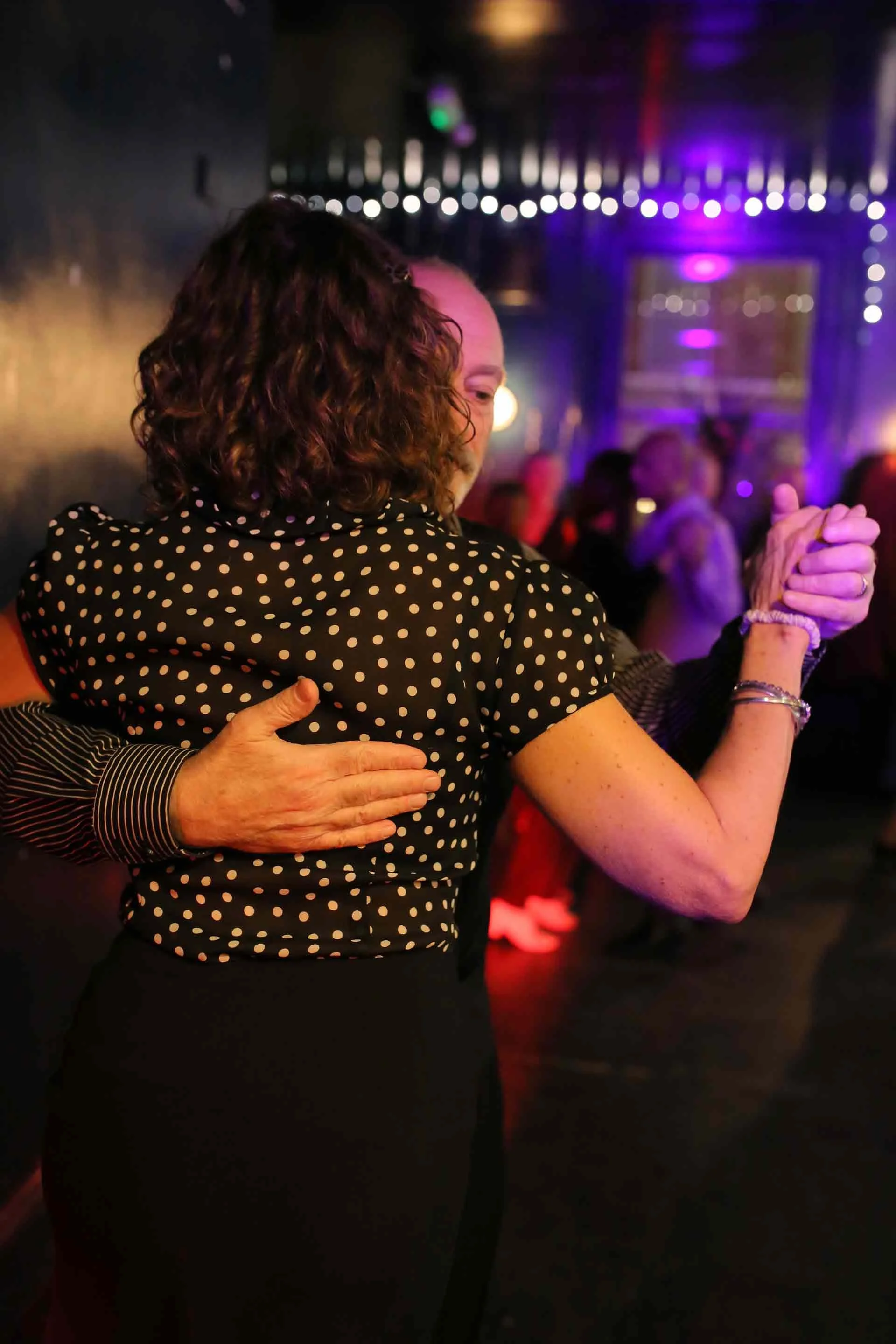 Laura and Clive  enjoying themselves in Tango 178 London tango classes The New Cross House on a Sunday night