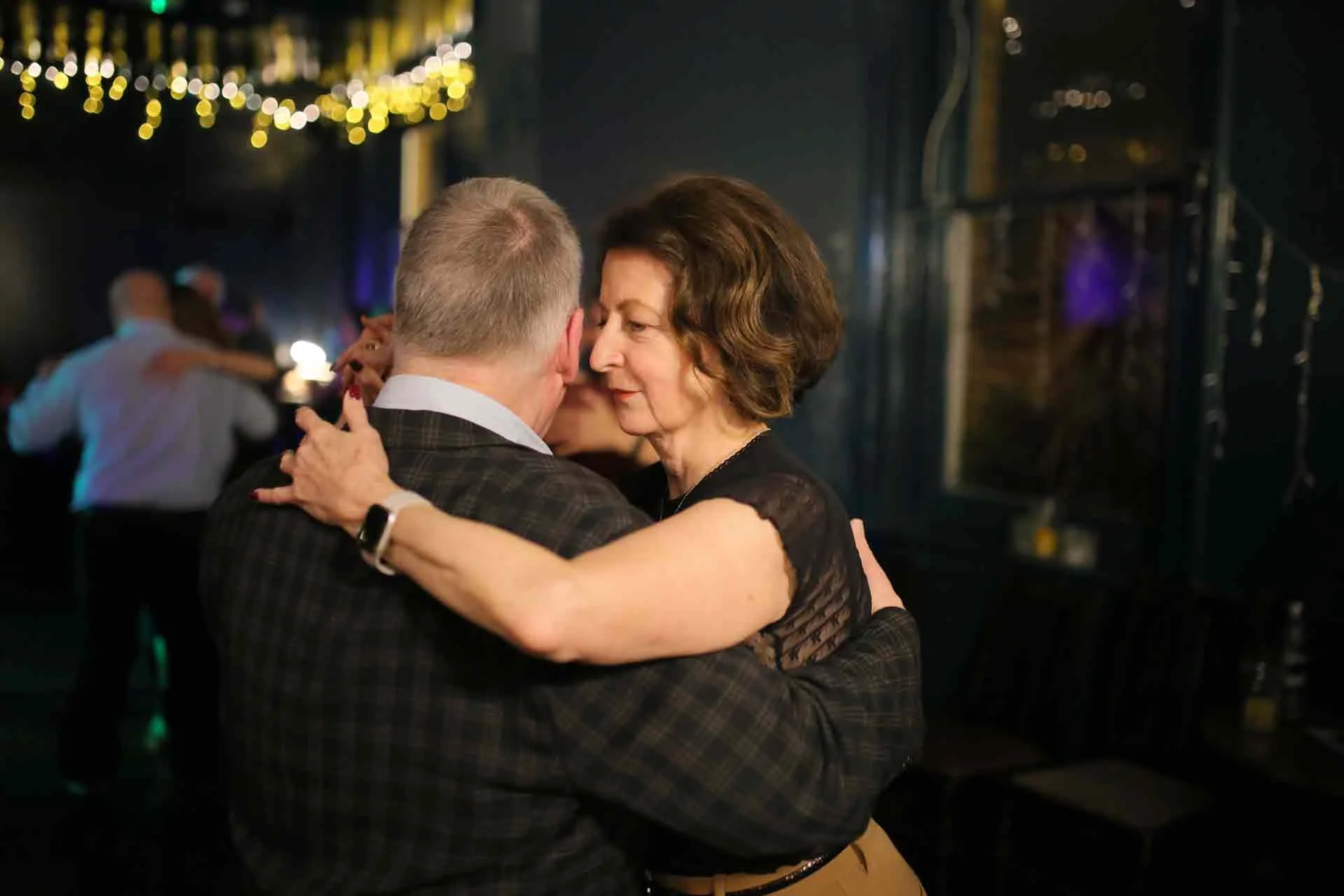 Chris and Christine dancing at Claire's Birthday Tango 178 running every Sunday @ The New Cross House 