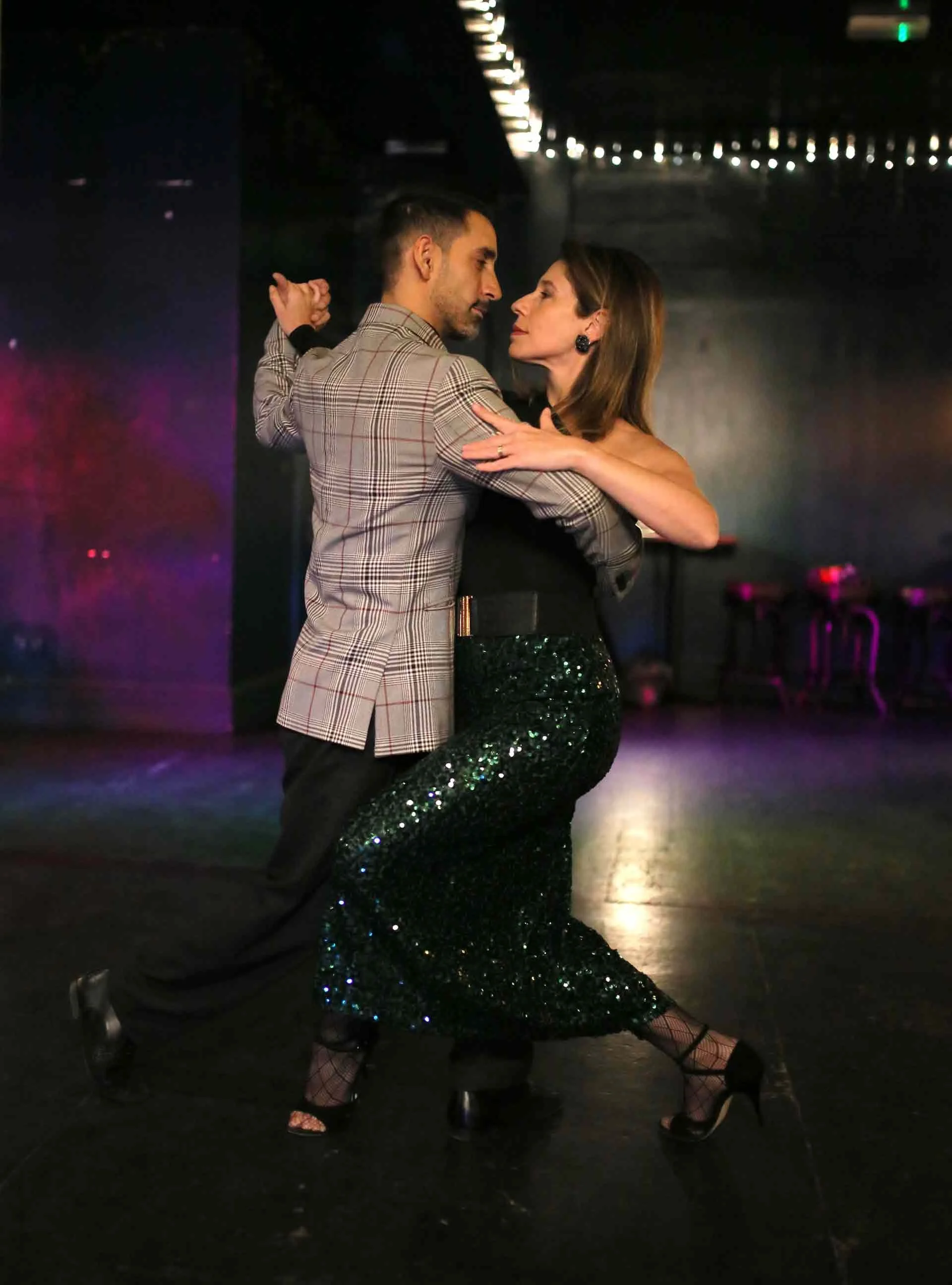 Strike a pose -Juan Martin Cararra and Stefania Colina performing at Tango 178 London Tango Classes  