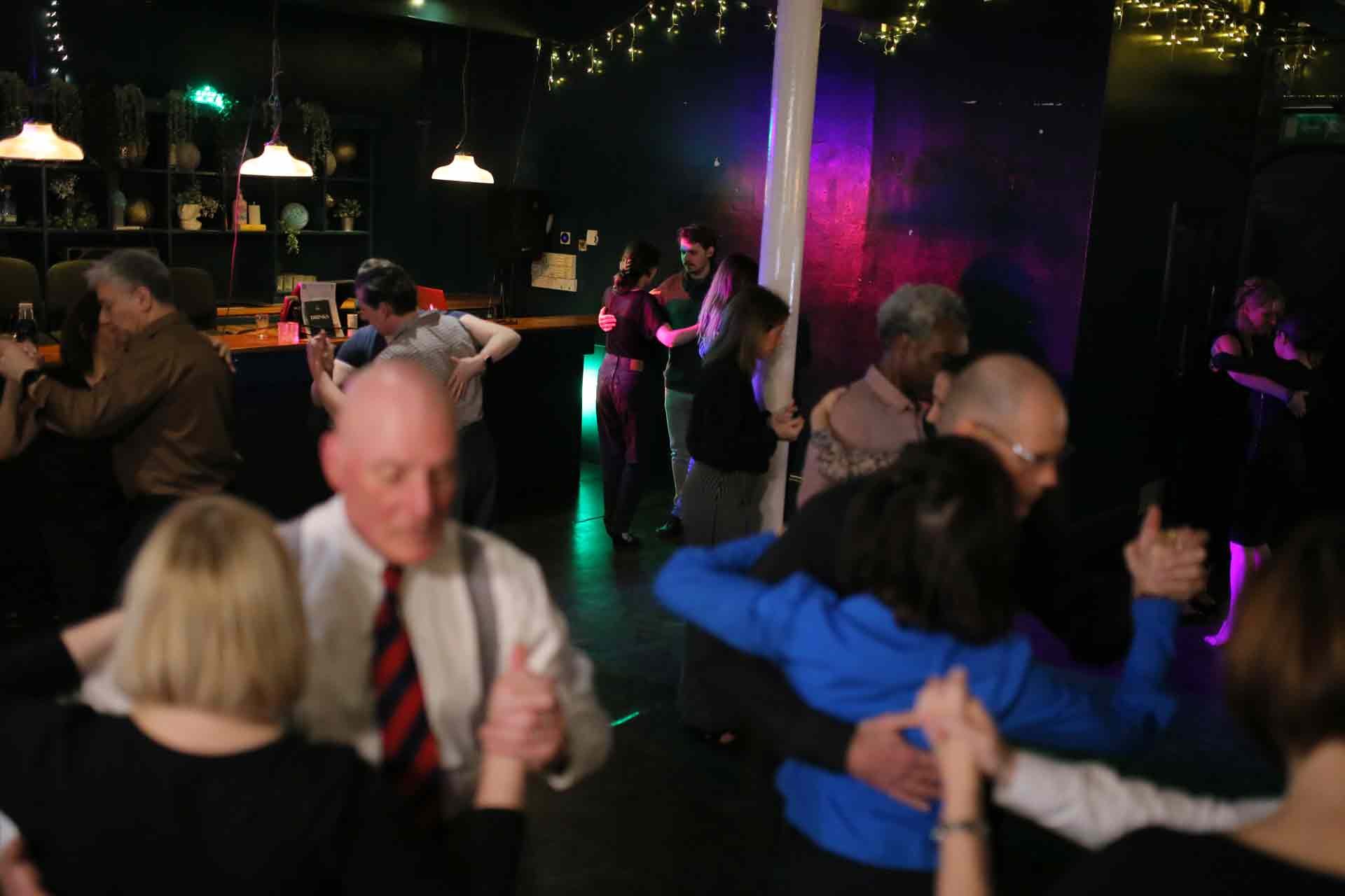 Class when Juan Martin Cararra and Stefania Colina were performing at Tango 178 London Tango Classes  