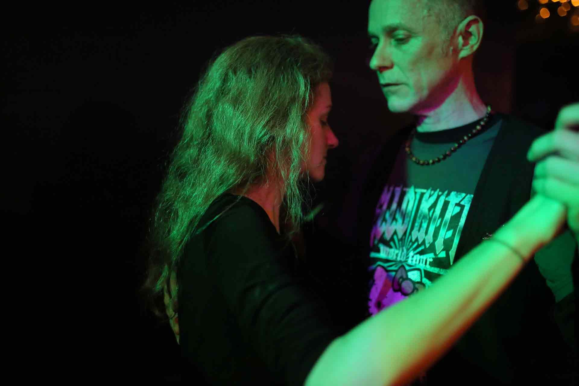 Flavia and Si dancing in Tango 178 @ The New Cross House South London running every Sunday Classes and Social dance 