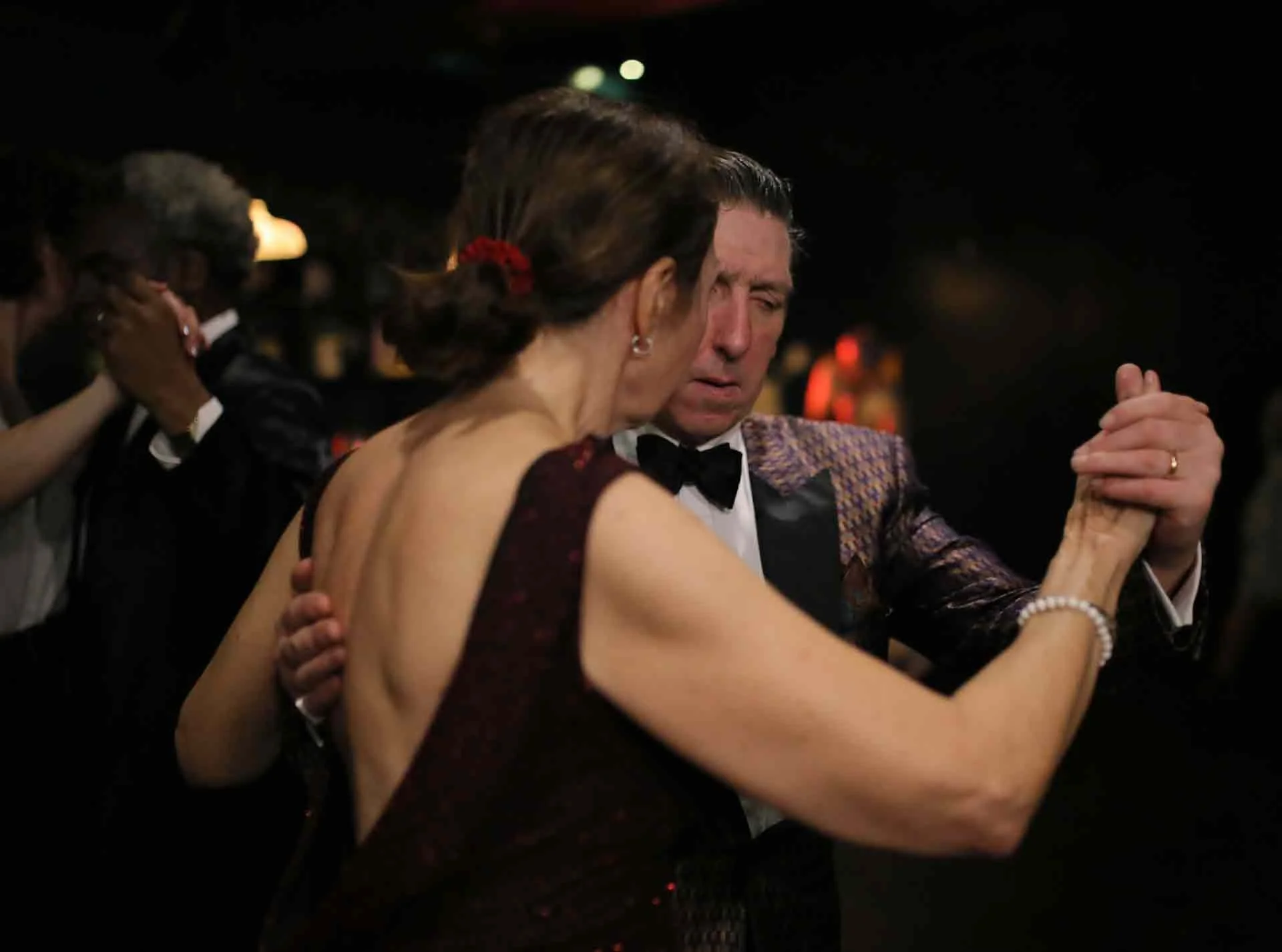 Laura and Alan dancing in the Tango 178 All Out Sparkle Christmas Party in New Cross House On Sunday 21st December. 