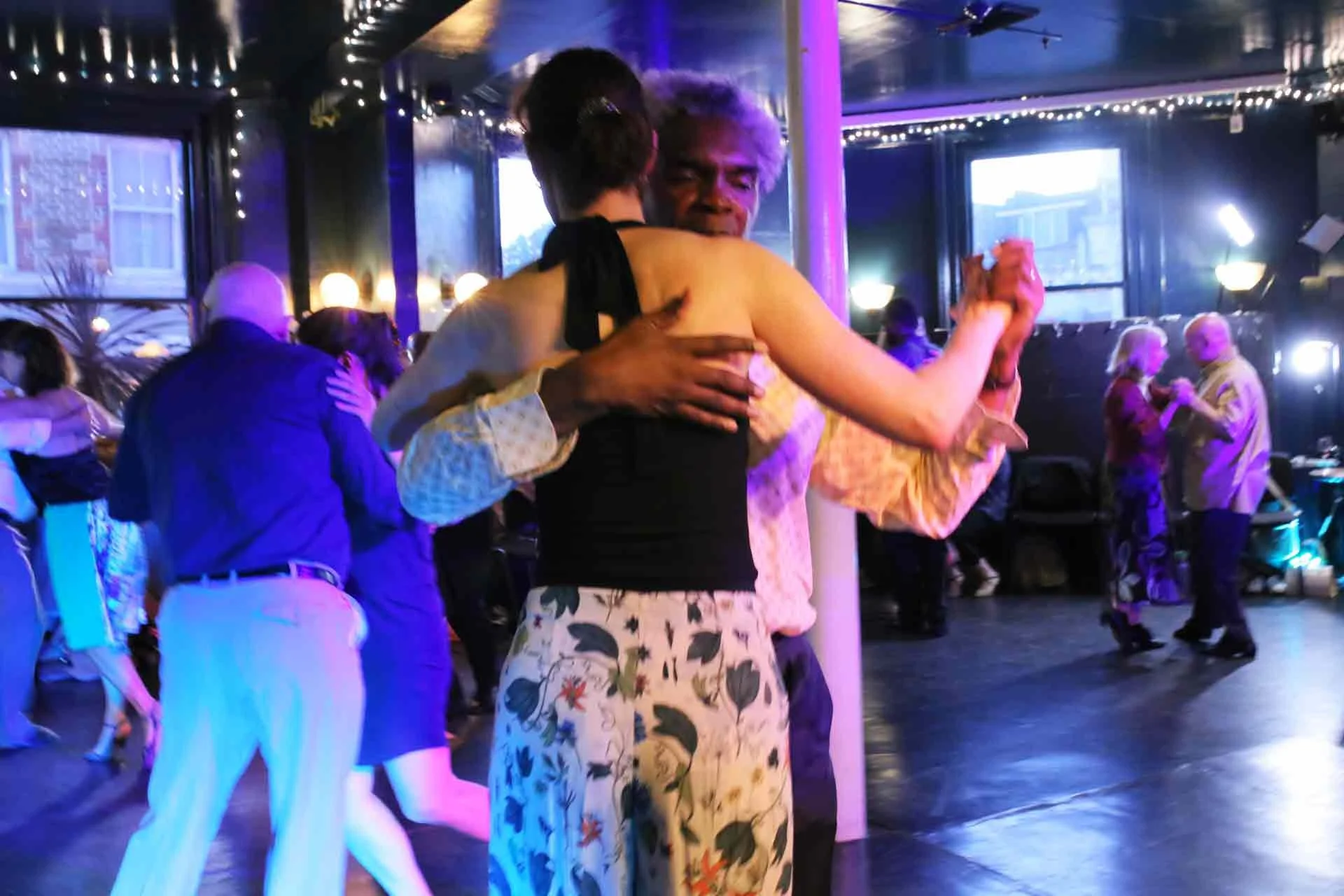 Onel and Fiona In Tango 178 dancing in a lovely club running every Sunday in South London where you can bring a new friend Free every week!
