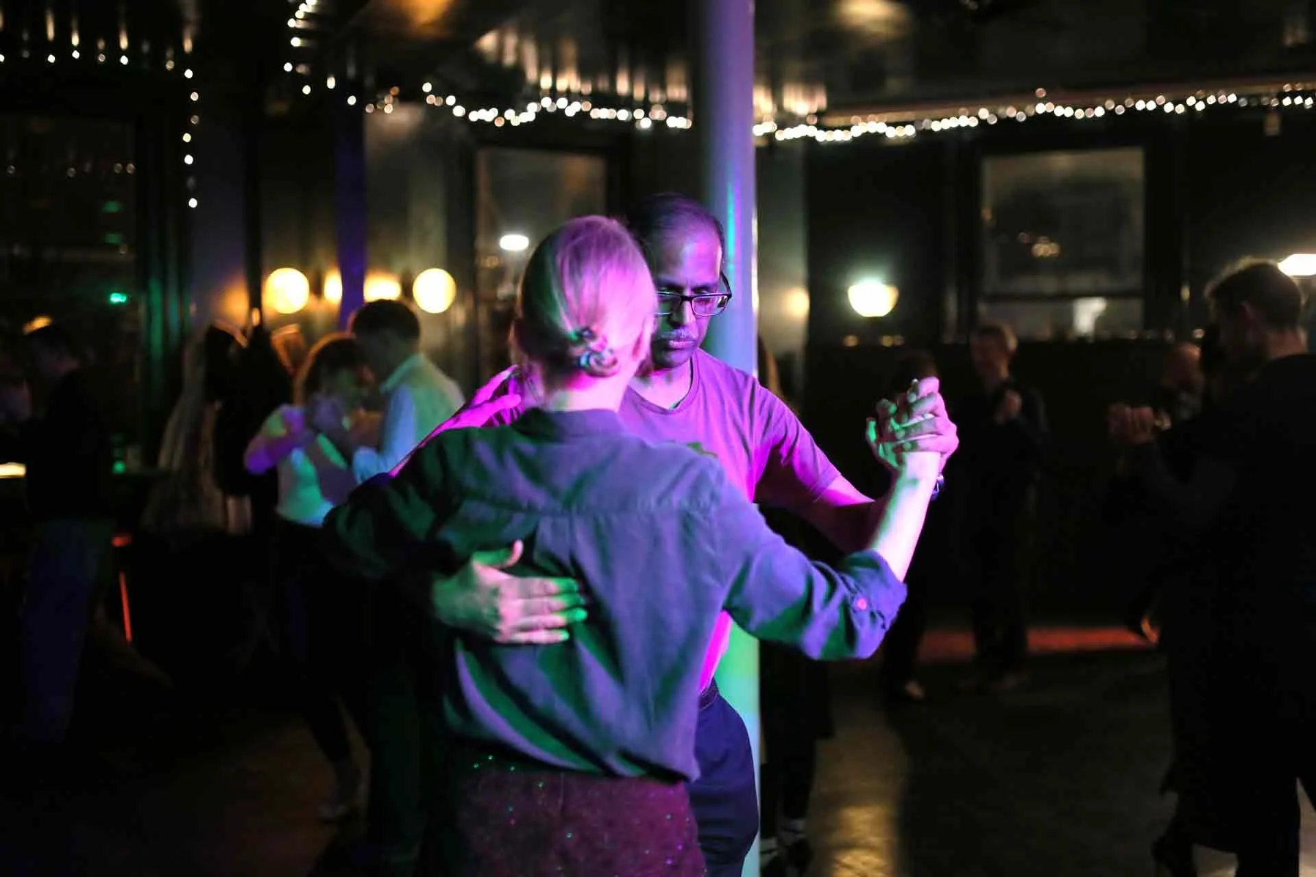 Joanna and Rahil with Juan Martin Cararra and Stefania Colina  at Tango 178 London Tango Classes  
