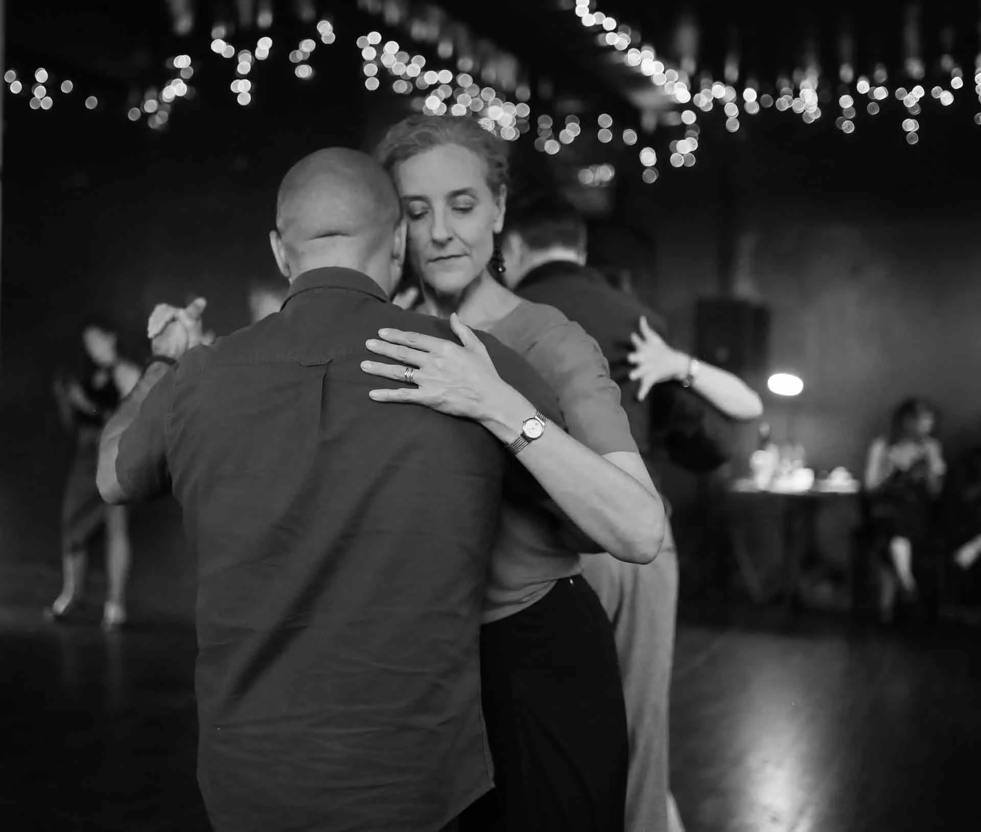 Sever and Loretta dancing in Tango 178 Sunday classes in the New Cross House London 
