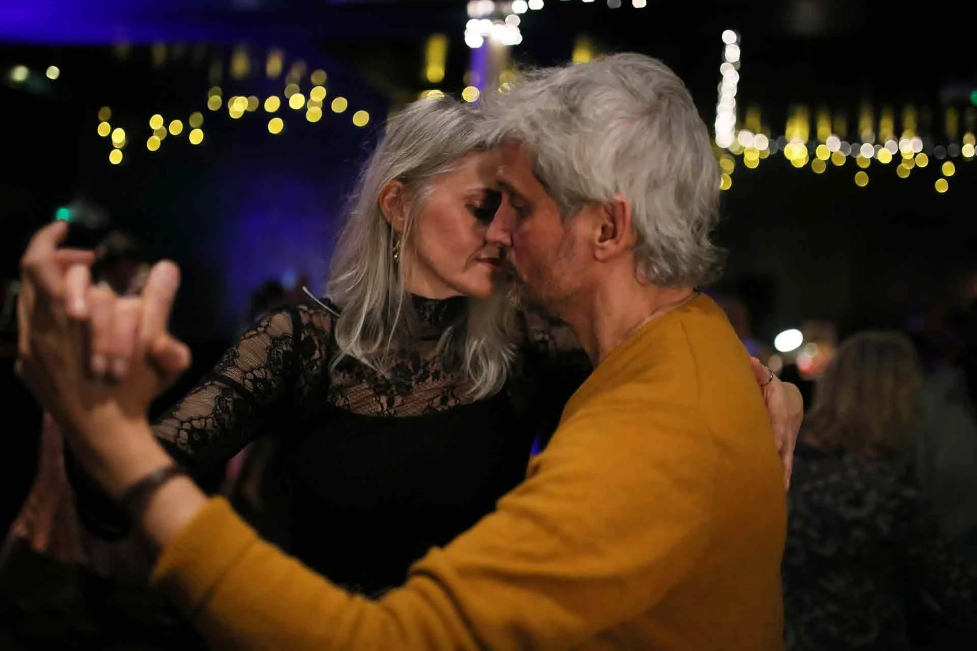 Ursula and Juan dancing in Tango 178 @ The New Cross House South London running every Sunday Classes and Social dance 