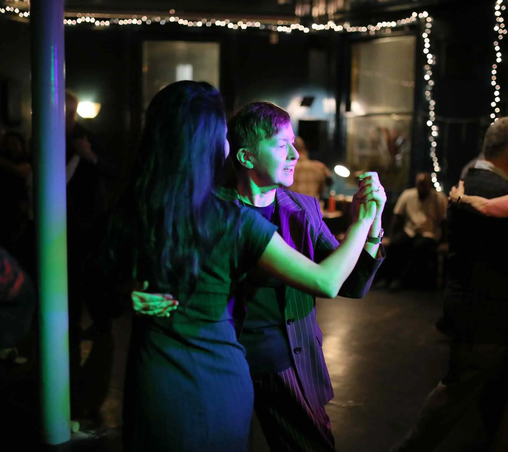 Nanci and Wendy dancing at Claire's Birthday Tango 178 running every Sunday @ The New Cross House 