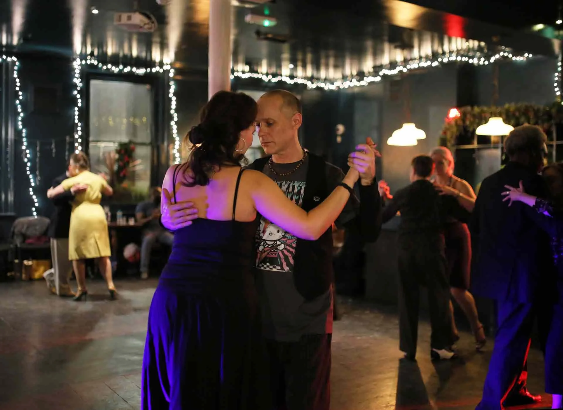 Bianca and Si dancing @ Tango 178 London Tango Classes @ The New Cross House, a dance night running every Sunday in South London
