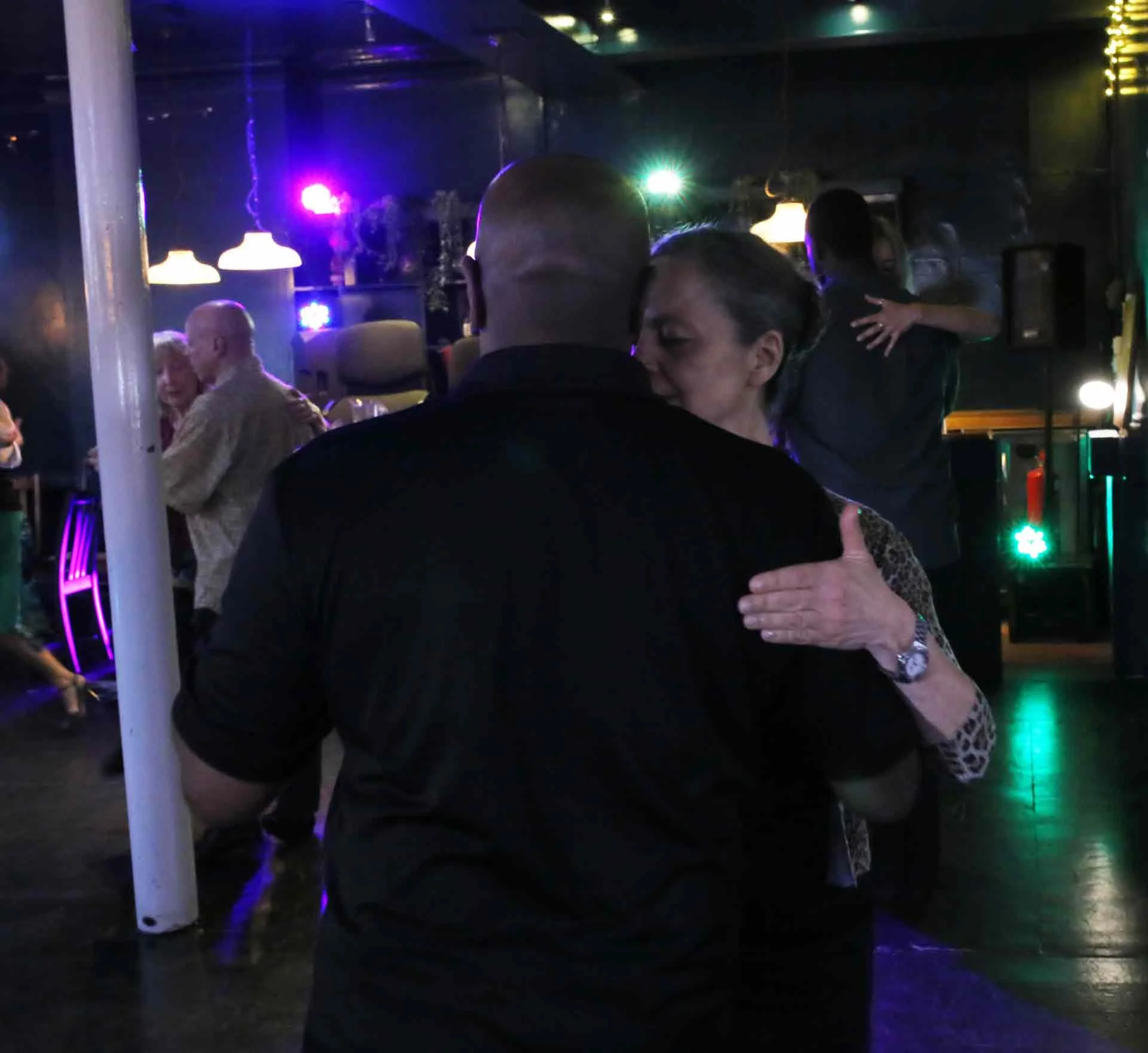 Ian and Nicola In Tango 178 dancing in a lovely club running every Sunday in South London where you can bring a new friend Free every week!
