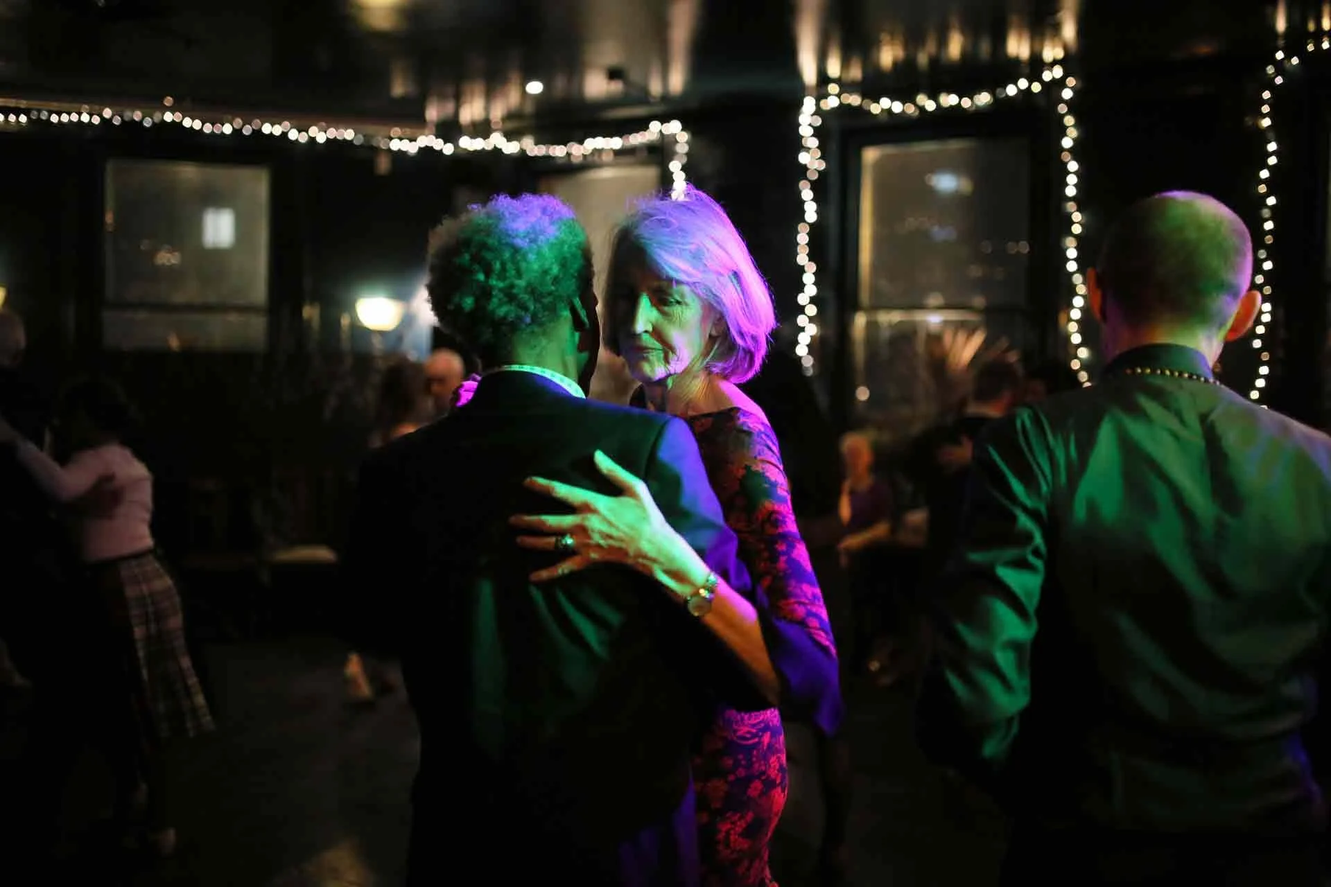 Onel and Sarah dancing at Claire's Birthday Tango 178 running every Sunday @ The New Cross House 