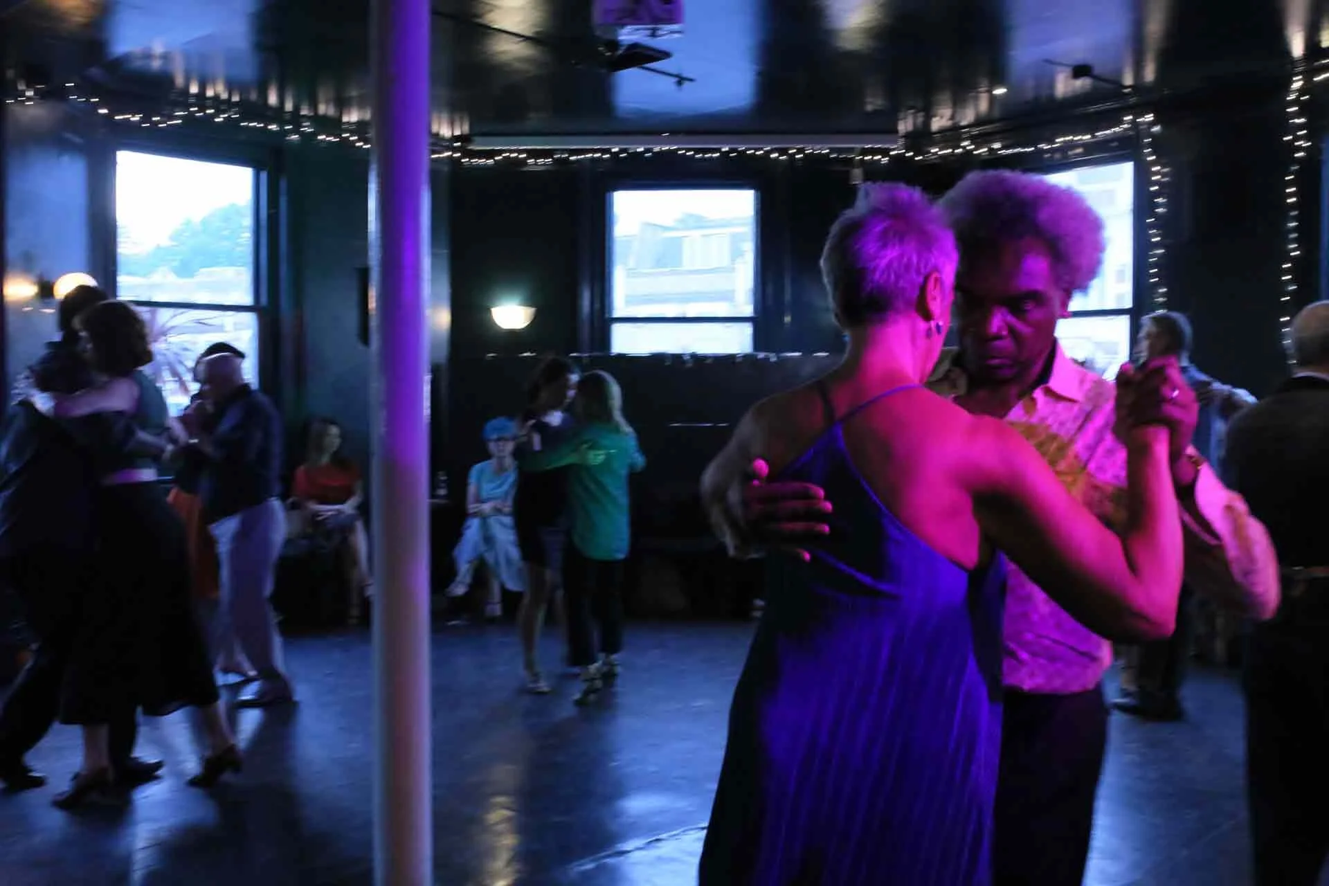 Onel and Kamlesh In Tango 178 dancing in a lovely club running every Sunday in South London where you can bring a new friend Free every week!
