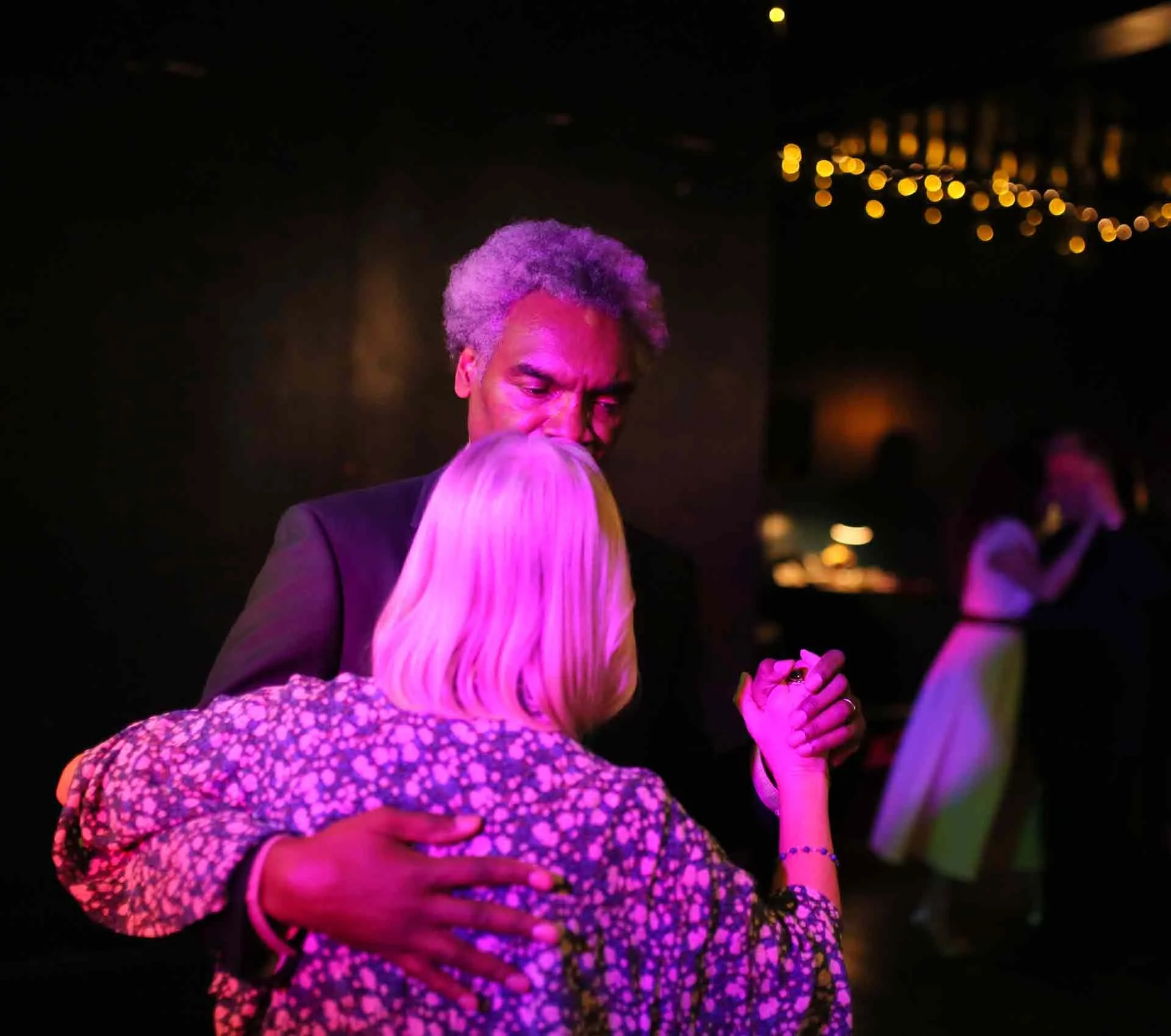 Onel and Sue dancing on the evening when Juan Martin Cararra and Stefania Colina performing at Tango 178 London Tango Classes  