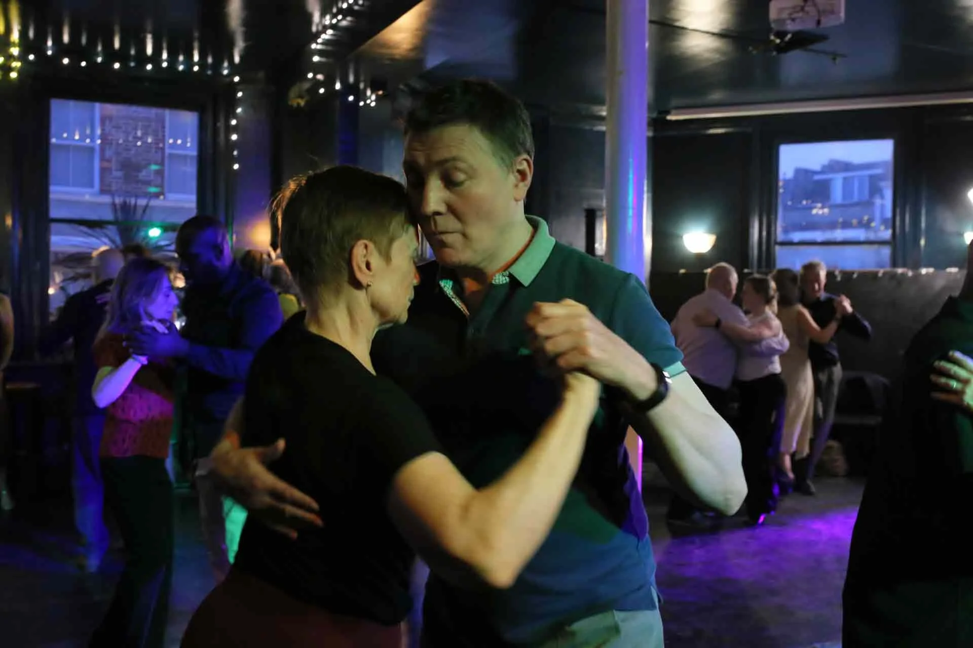 Cathy and Mark in Tango178 London tango Classes New Cross House dancing every Sunday Bring a friend new to 178 Free 