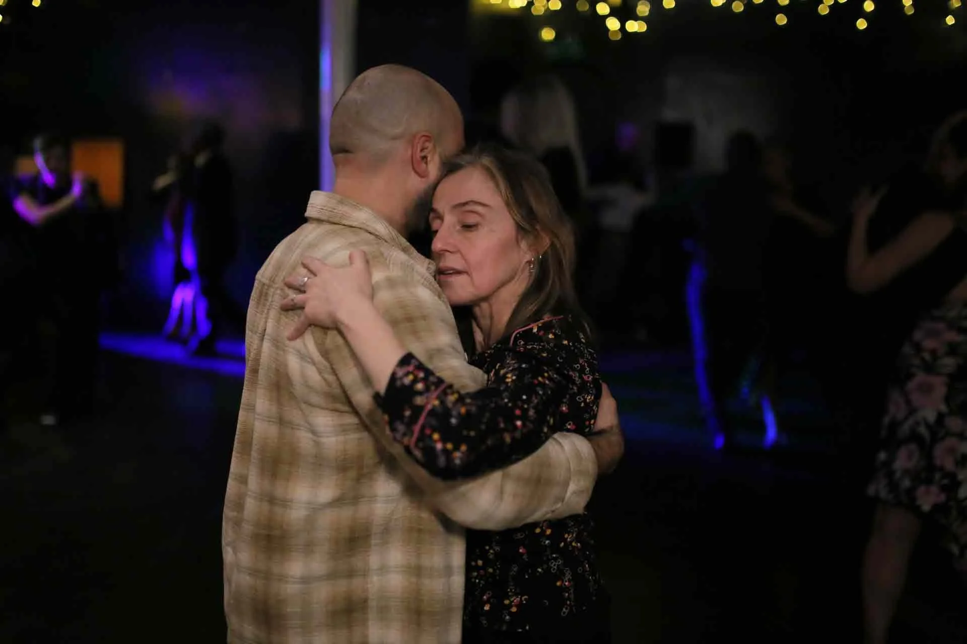 Sever and Luisa dancing at Claire's Birthday Tango 178 running every Sunday @ The New Cross House 