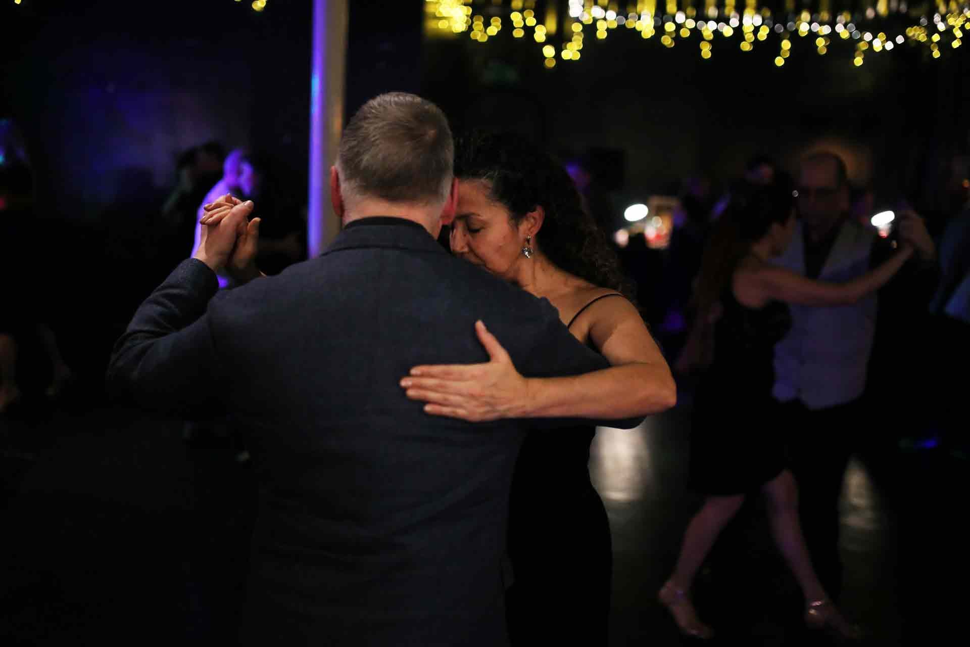 Jamile and Chris dancing in Tango 178 @ The New Cross House South London running every Sunday Classes and Social dance 