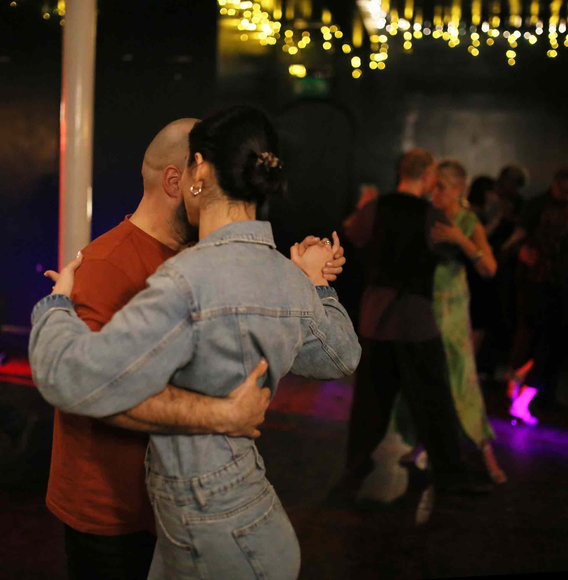 Seva and Berná dancing @ Tango 178 London Tango Classes @ The New Cross House, a dance night running every Sunday in South London