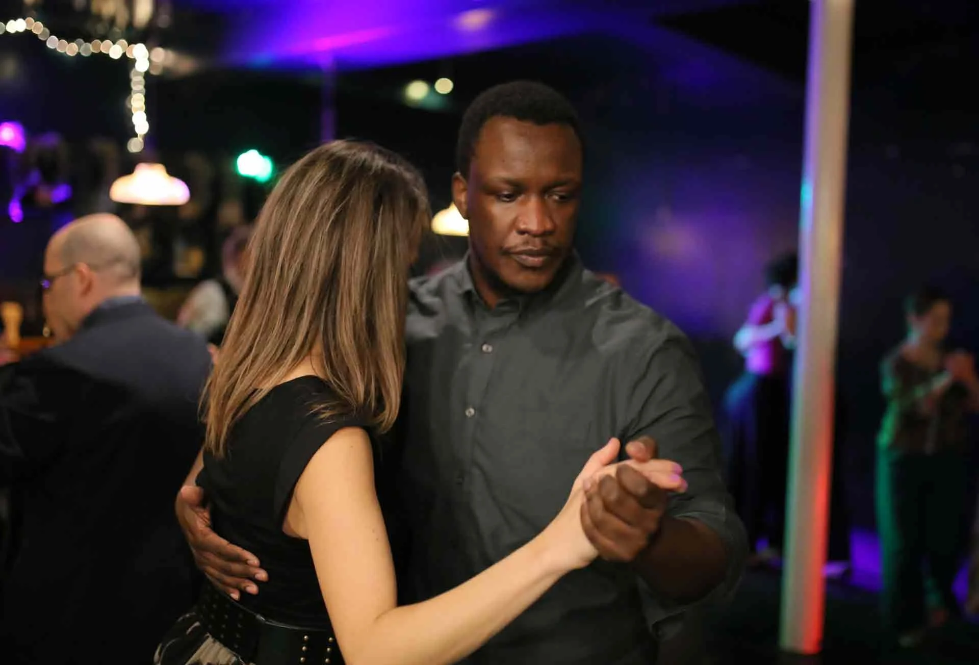 Claude and Nathalie dancing at our first milonga of 2026 @ The New Cross House London Tango Classes Tango 178 running every Sunday in South East London. Bring a friend New to 178 FREE