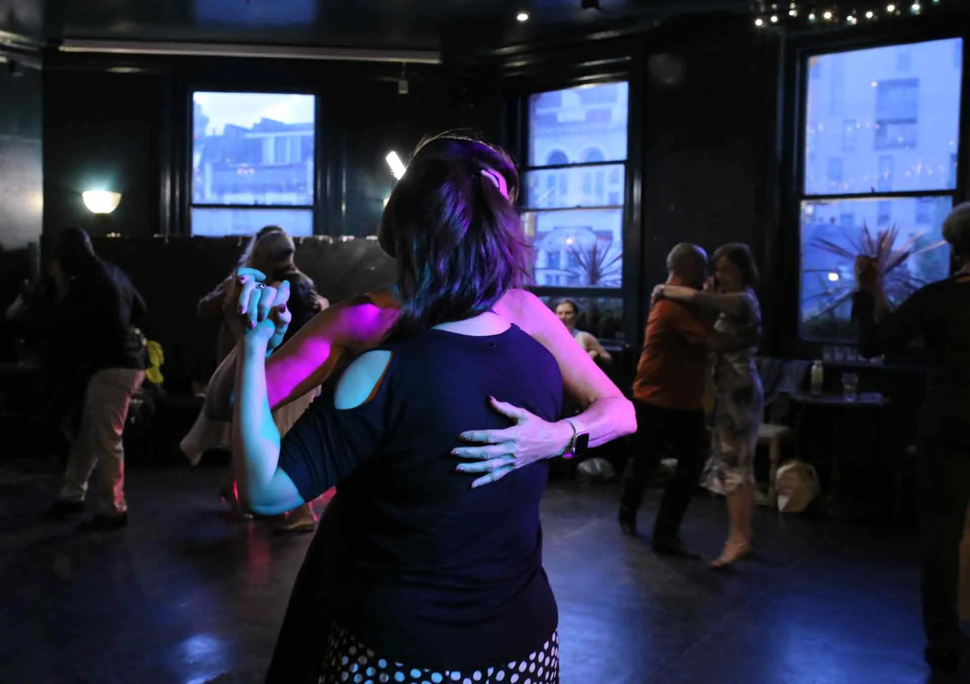 Mei and Christine in Tango178 London tango Classes New Cross House dancing every Sunday Bring a friend new to 178 Free 