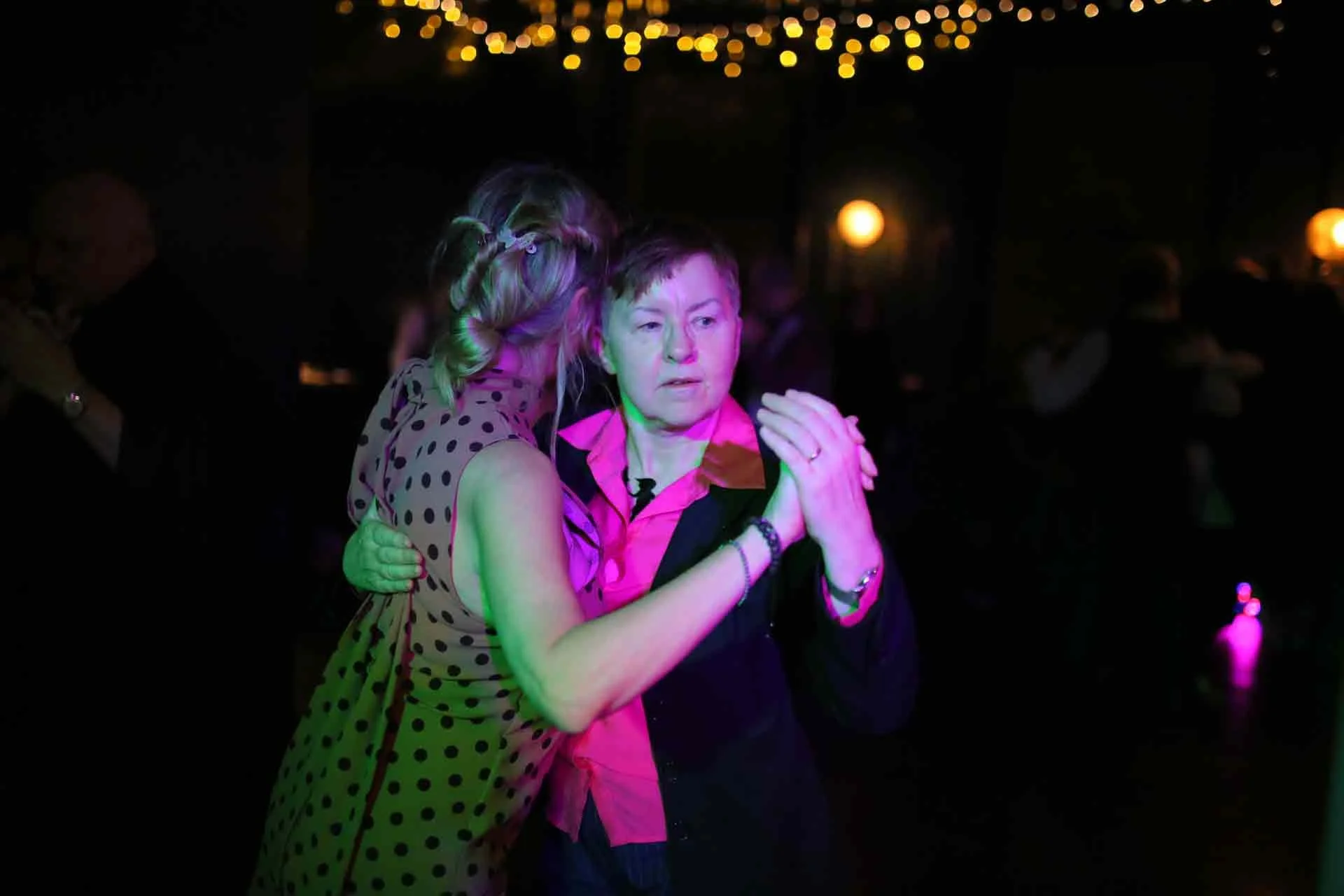 Claire and Wendy dancing in Tango 178 @ The New Cross House South London running every Sunday Classes and Social dance 