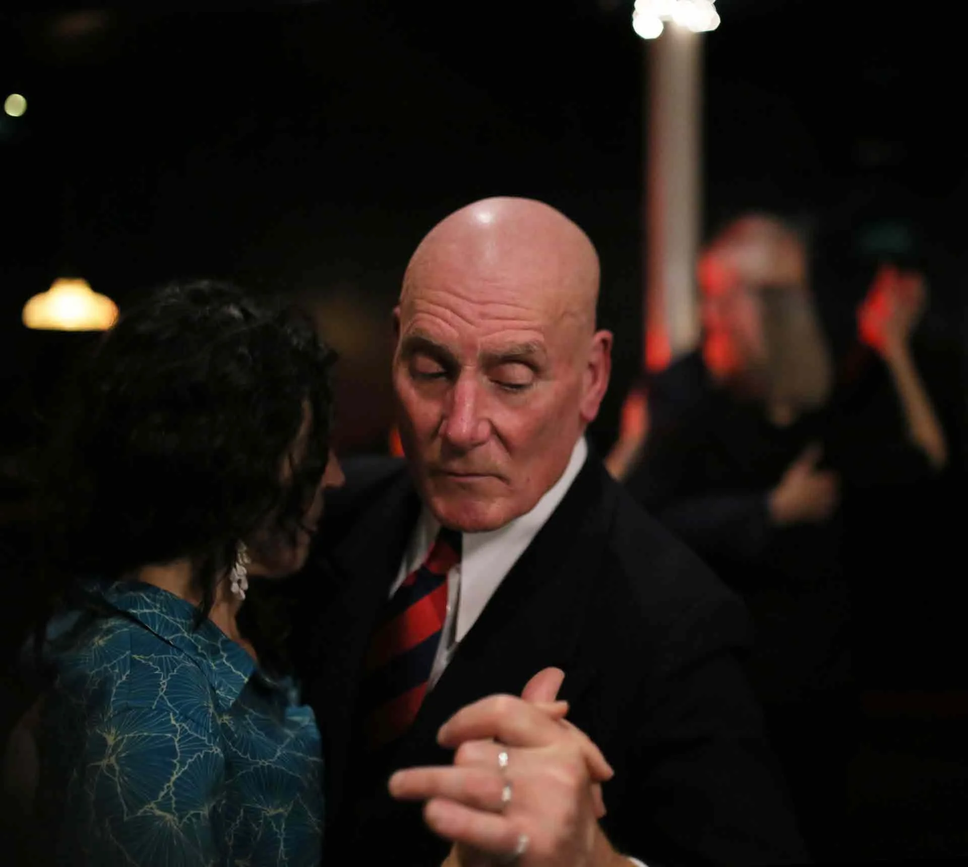 Peter and Mercedes  enjoying themselves in Tango 178 London tango classes The New Cross House on a Sunday night