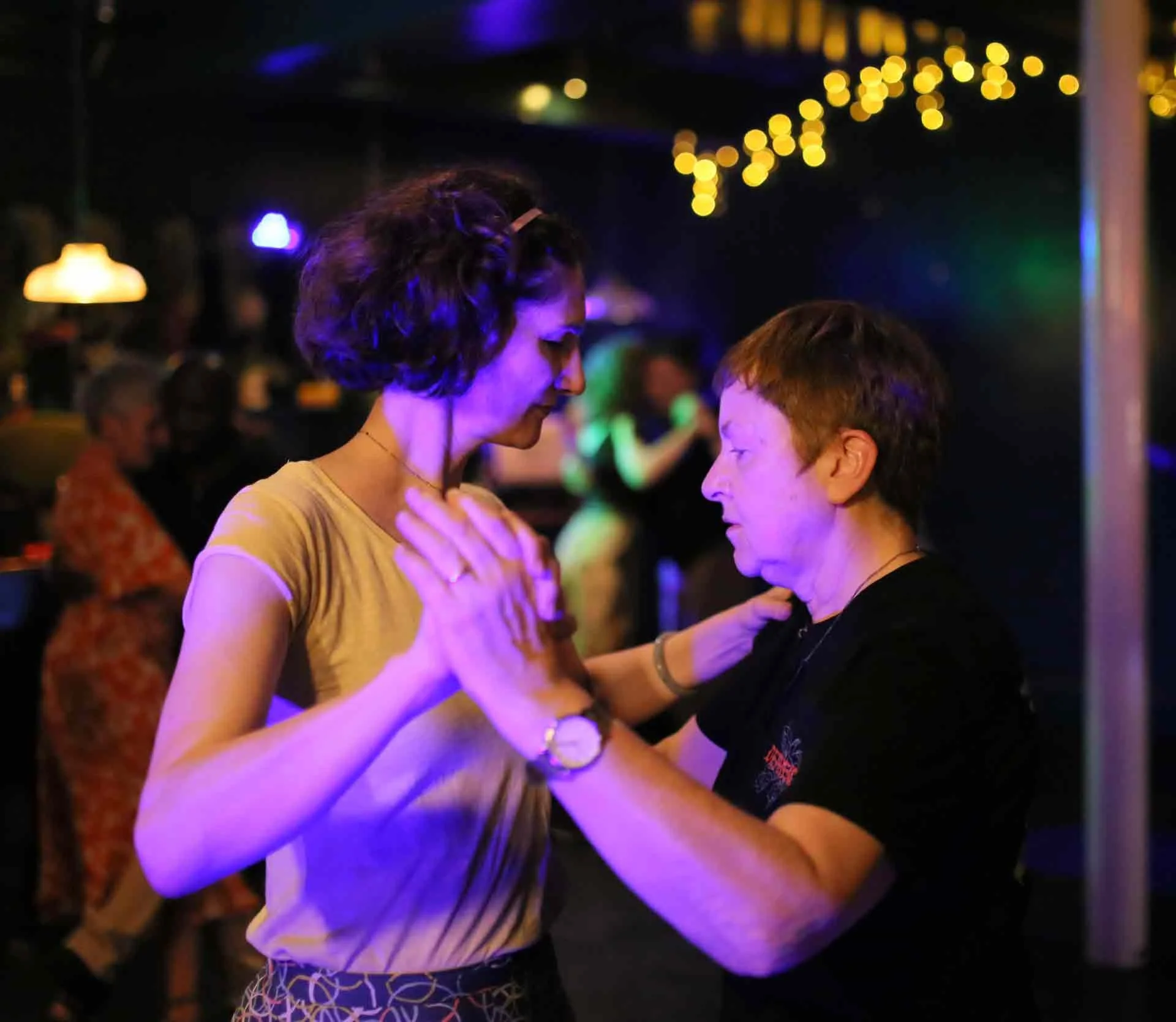 Wendy and Fiona @ Tango 178 dancing every Sunday at the New Cross House in South London. Bring a friend to London Tango Classes Free