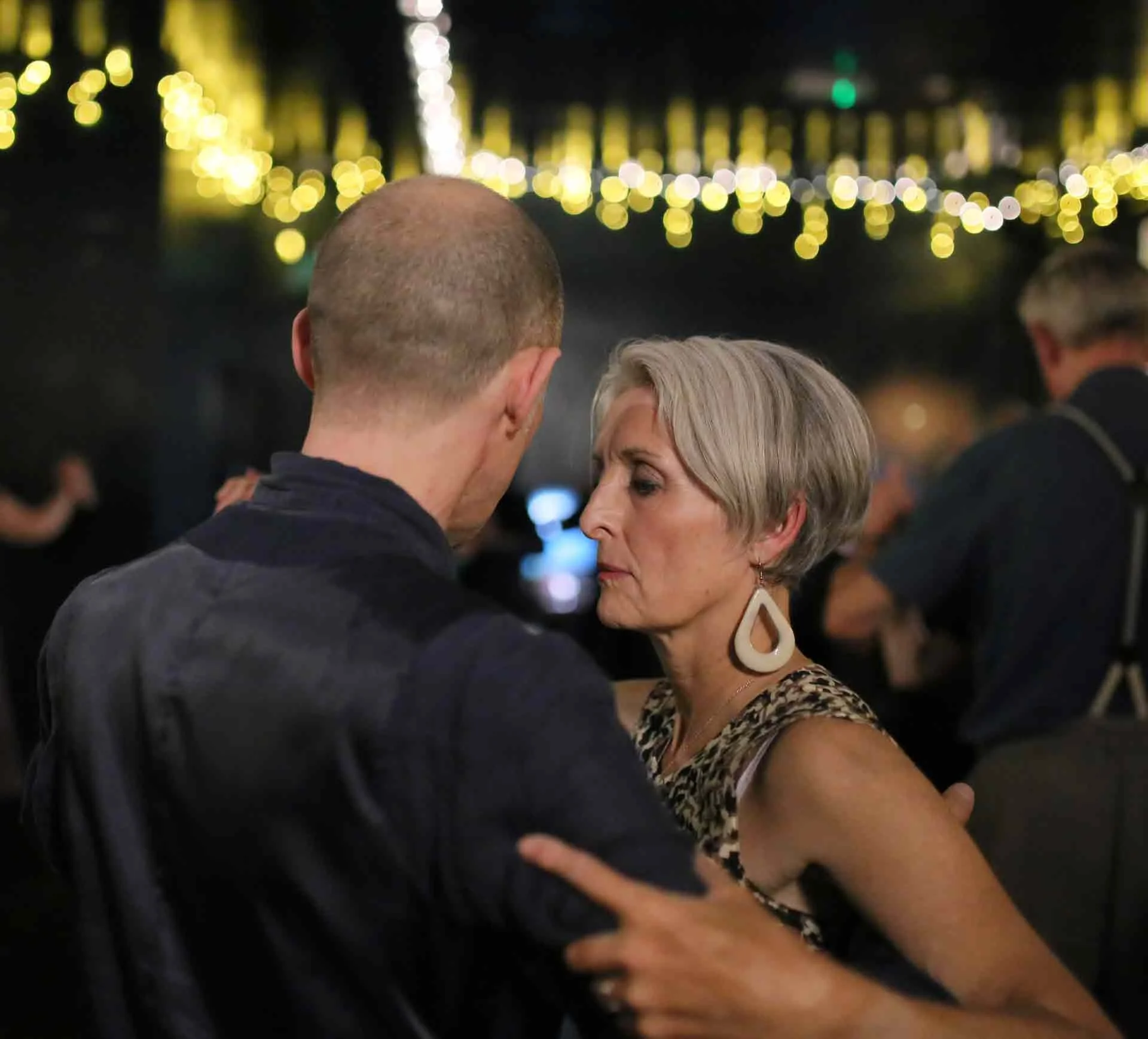 Si and Sally dancing in Tango 178 a social tango club running every Sunday in the New Cross House Pub in South LondonBring a friend new to tango 178 Free