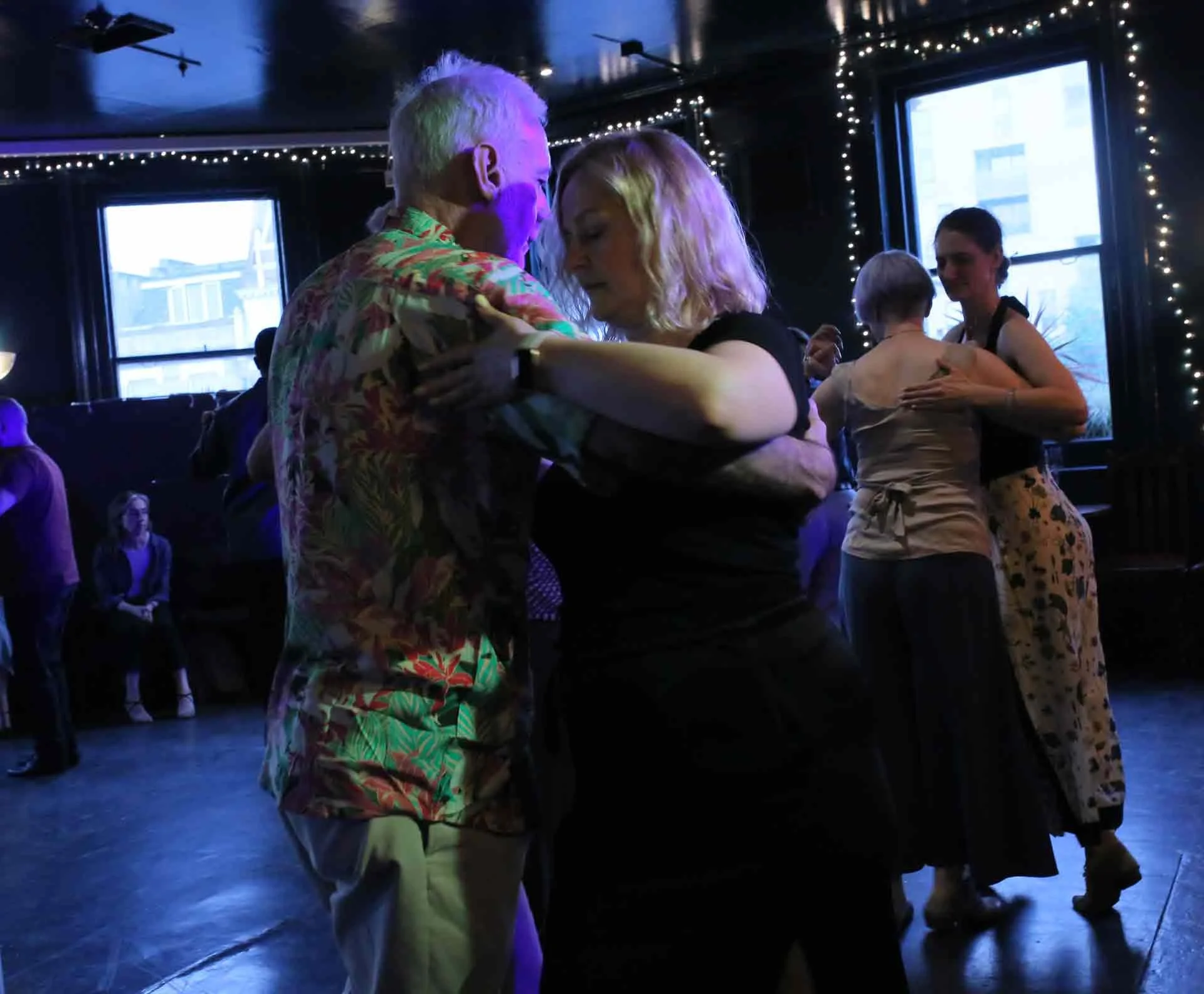 Luigi and Taia In Tango 178 dancing in a lovely club running every Sunday in South London where you can bring a new friend Free every week!