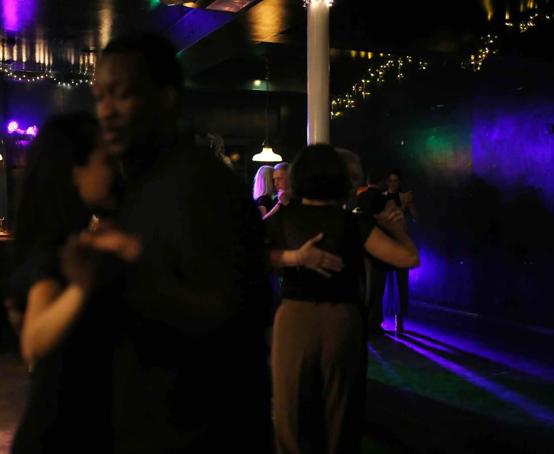 Ursula and Tom dancing at Claire's Birthday Tango 178 running every Sunday @ The New Cross House 