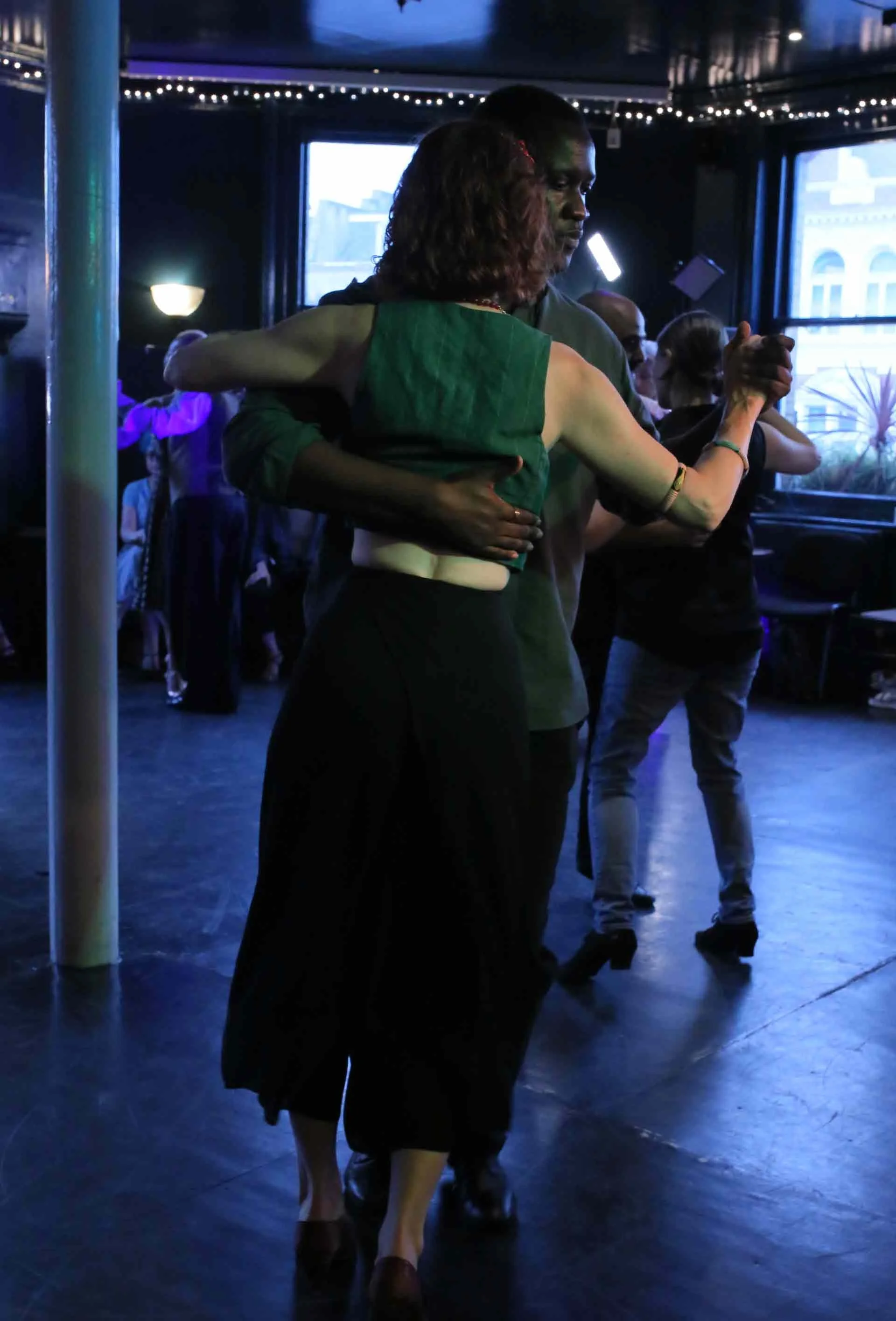 Claude In Tango 178 dancing in a lovely club running every Sunday in South London where you can bring a new friend Free every week!