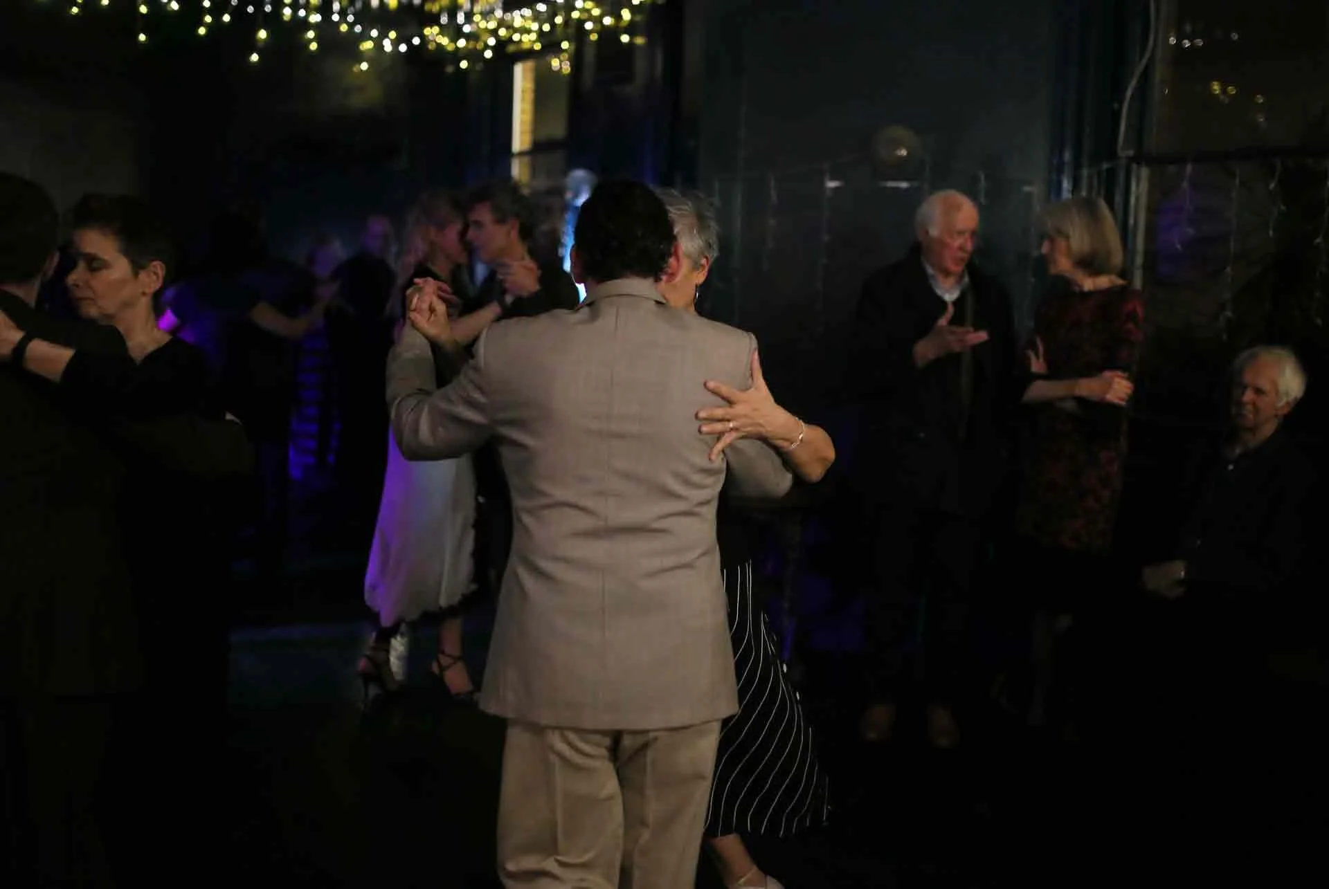 Alan and Kamlesh dancing at Claire's Birthday Tango 178 running every Sunday @ The New Cross House 