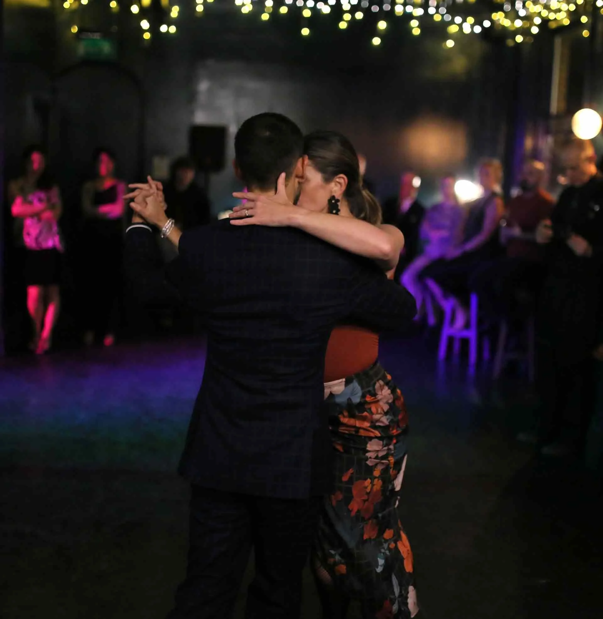 Juan Martin Cararra and Stefania Colina performing at Tango 178 London Tango Classes  