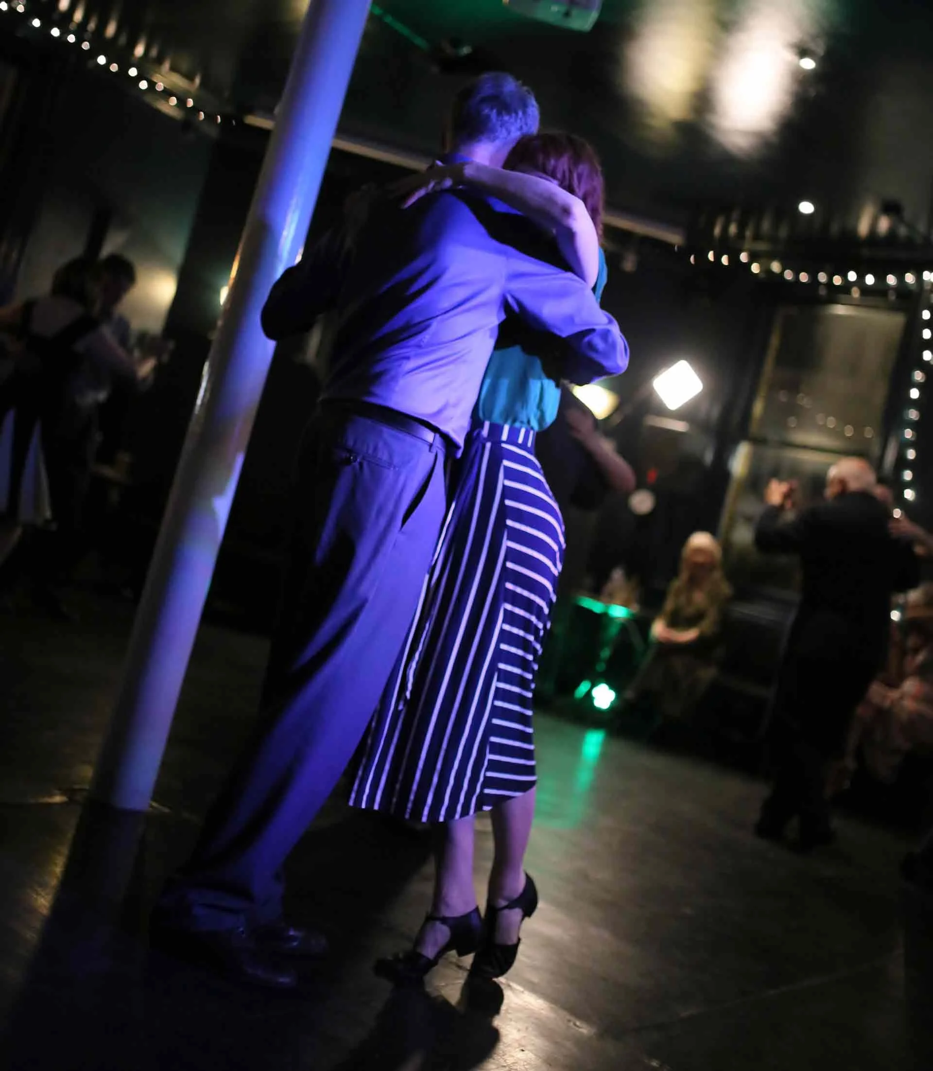 Tom and Emily at Mark's Birthday Tango 178 dancing every Sunday in South London bring a friend Free new to 178 