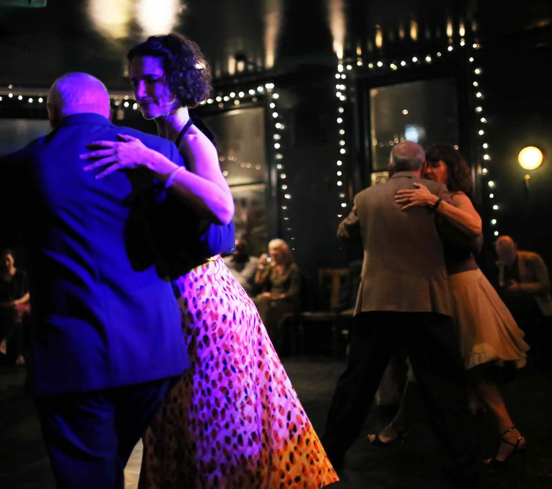Clive and Fiona at Mark's Birthday Tango 178 dancing every Sunday in South London bring a friend Free new to 178 