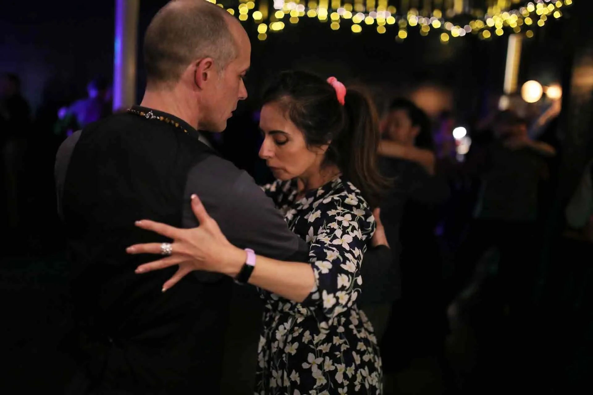Si and Juliet dancing in Tango 178 @ The New Cross House South London running every Sunday Classes and Social dance 