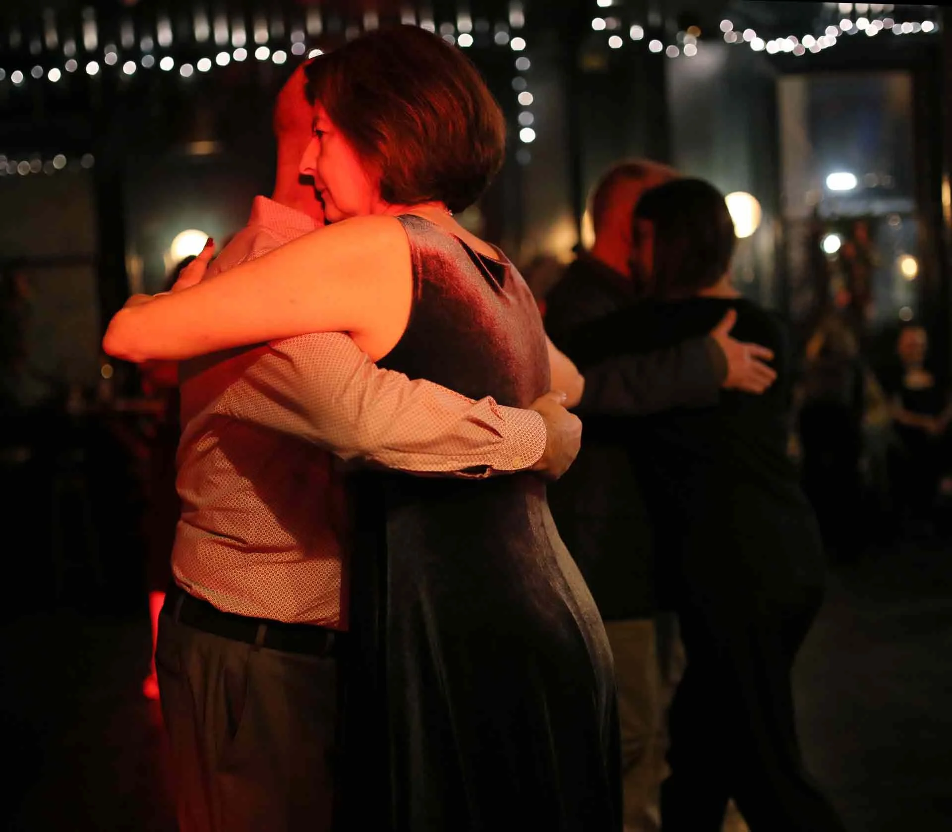 Kul and Christine  enjoying themselves in Tango 178 London tango classes The New Cross House on a Sunday night