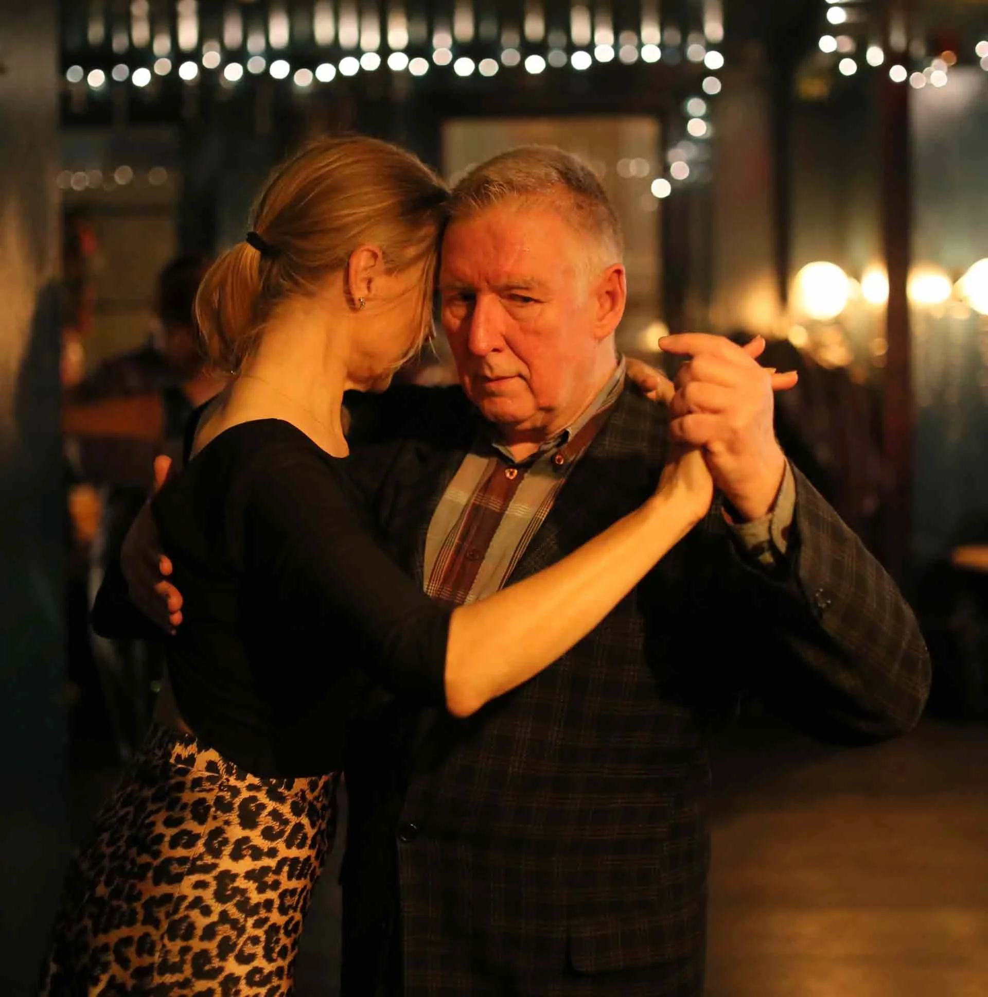 Saskia and Chris dancing in the Tango 178 All Out Sparkle Christmas Party in New Cross House On Sunday 21st December. 