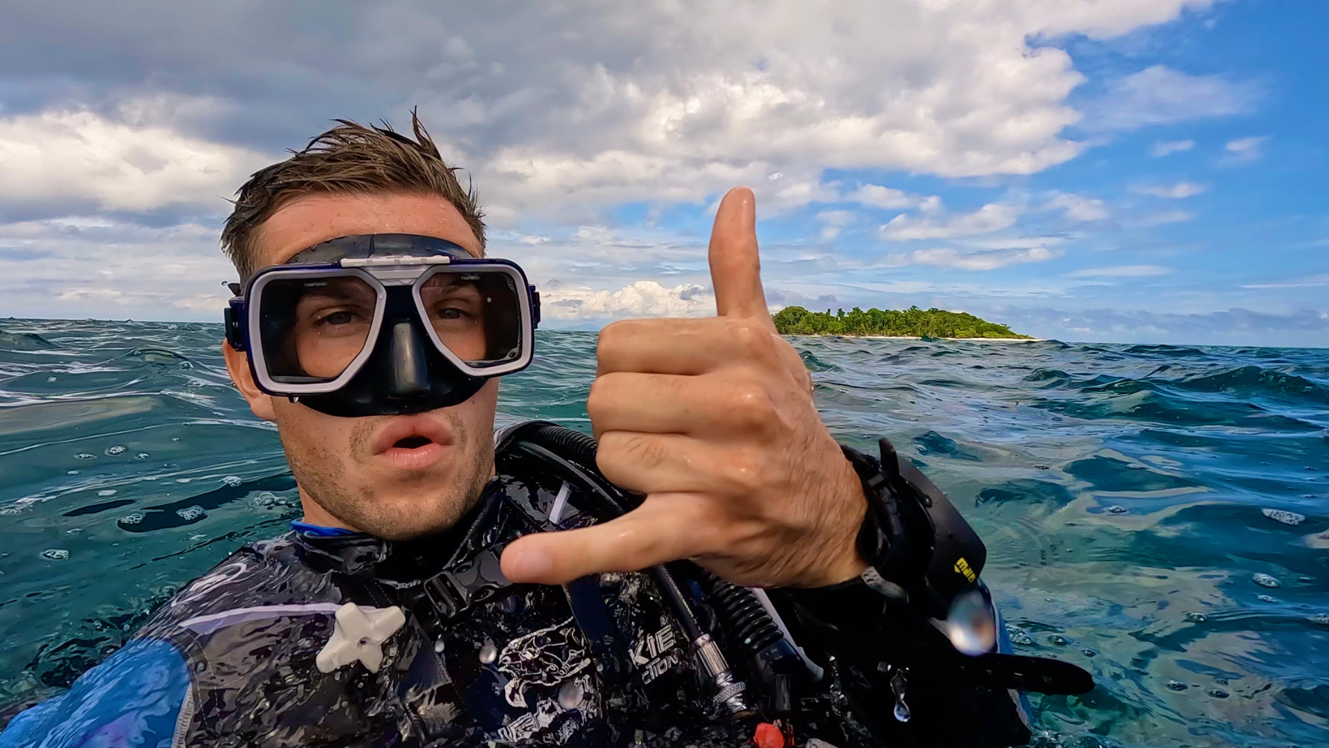 Diving at Sipadan Island