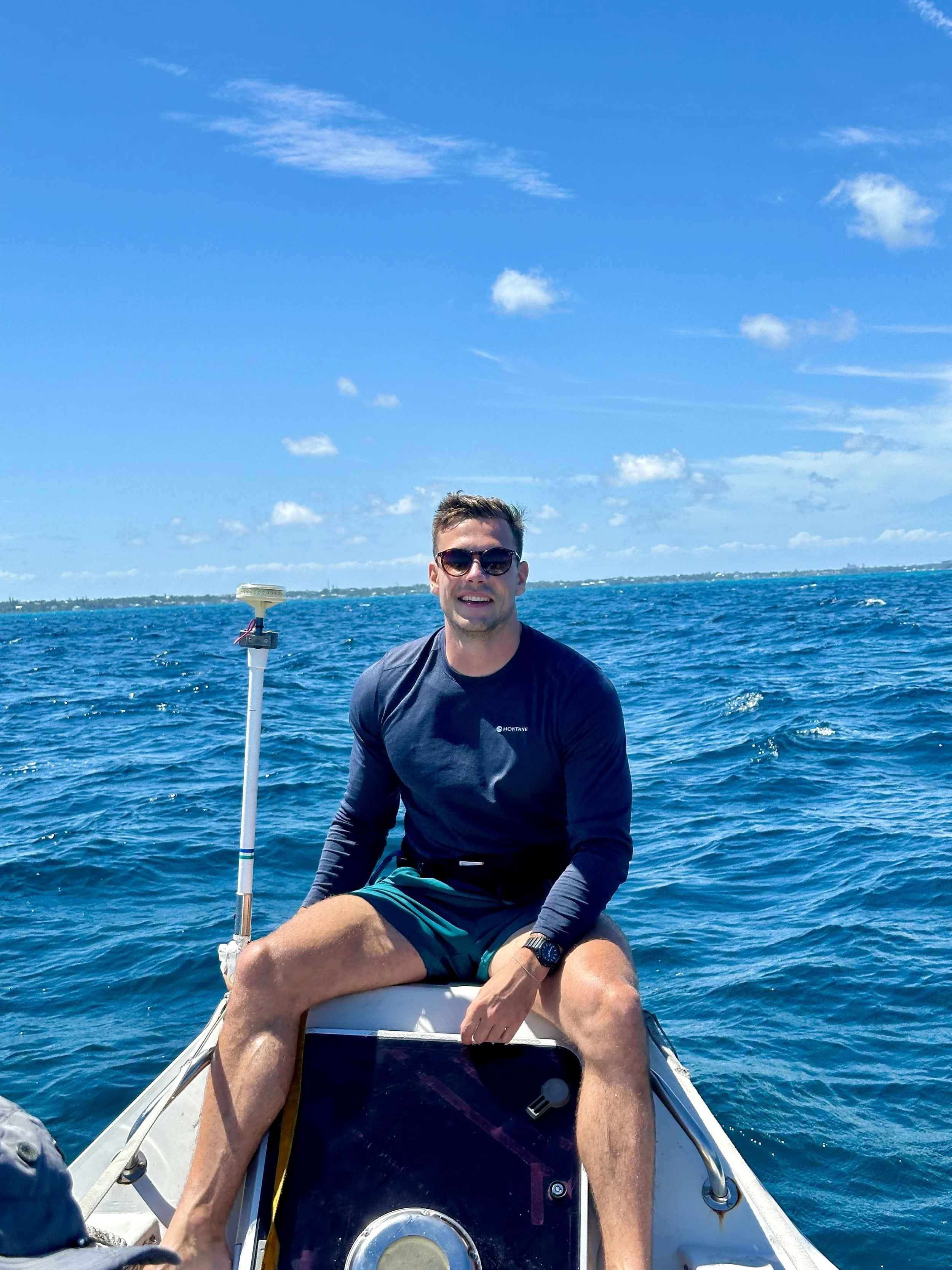Rowing an abandoned boat from The Bahamas to The USA