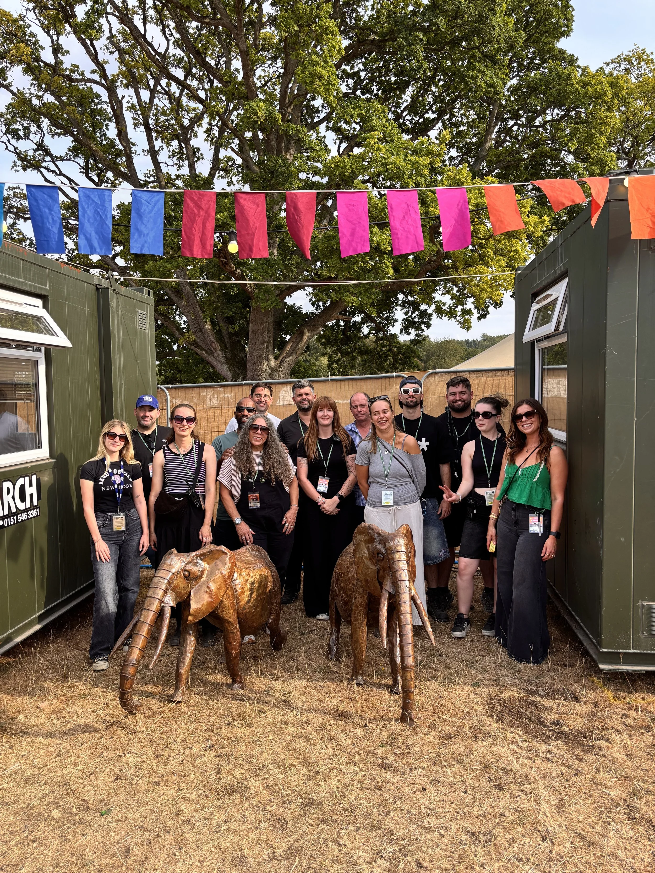 The Artist Needs team at Wilderness Festival 2026