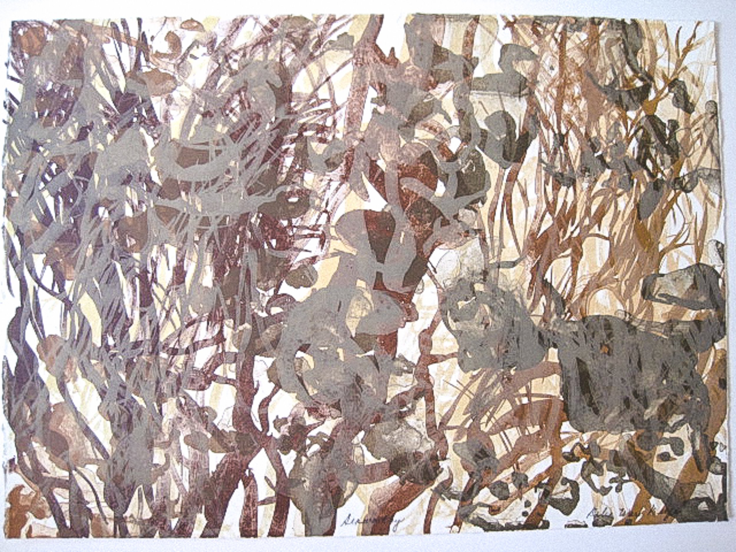Seaworthy, 2003.
Lithograph, 15 x 21 1/4 inches.