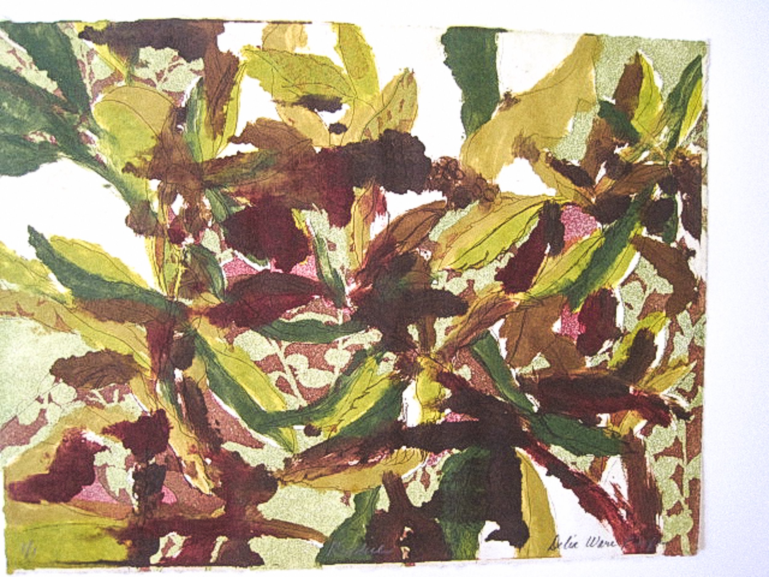 Reddish, 2004. Etching, aquatint, and monoprint, 9 x 11 3/4 inches.