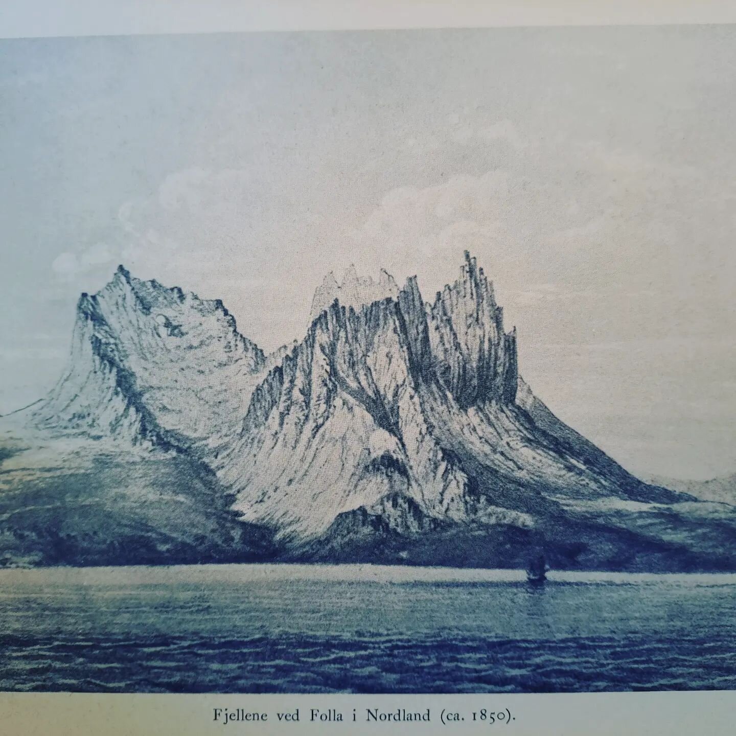 Inspirasjon. Leser Trollfjell- Nordland i sagn og virkelighet av Leif Yttern fra 1944