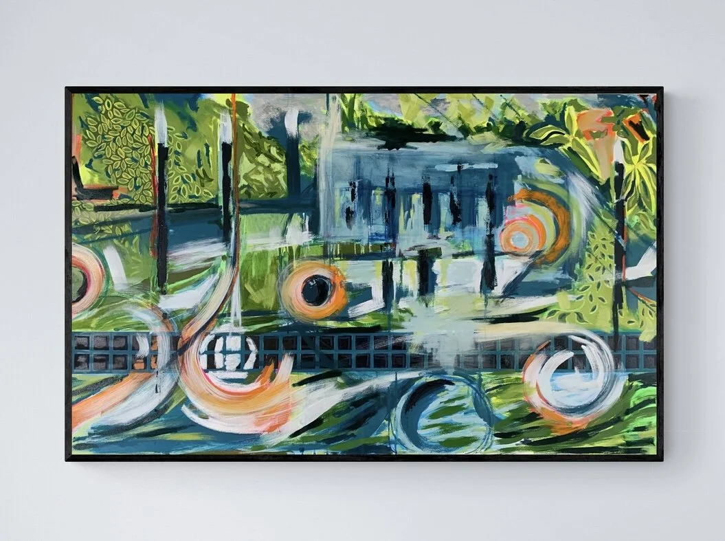 Blue River on a wall.jpg