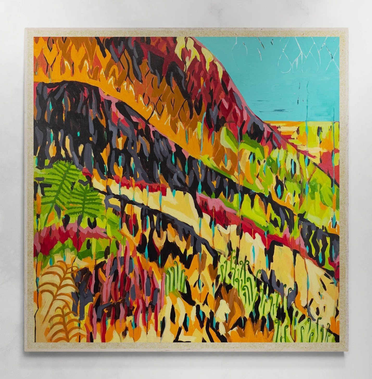 ALL THAT GLITTERS IS NOT GOLD ON A WALL.jpg