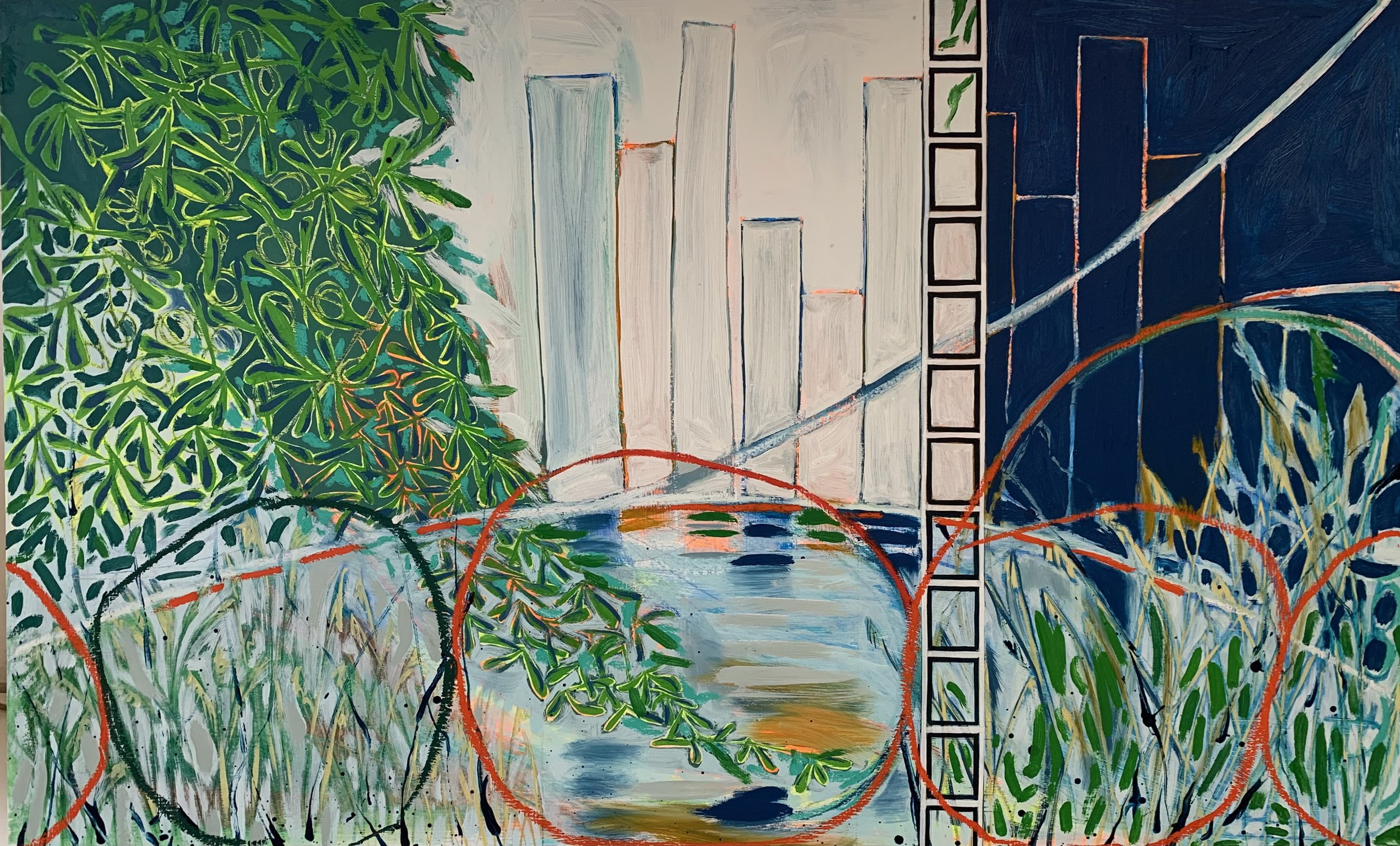 A Modern Reflection | 50cm x 81cm | 2023