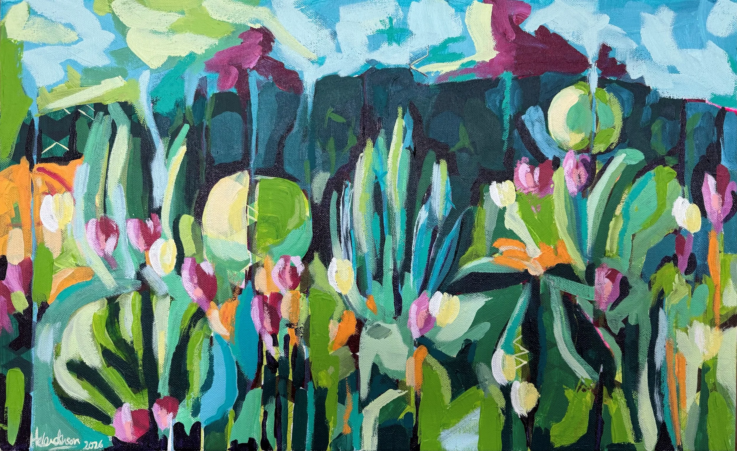 Colourful Abundance | 36cm x 58cm | 2026 | SOLD