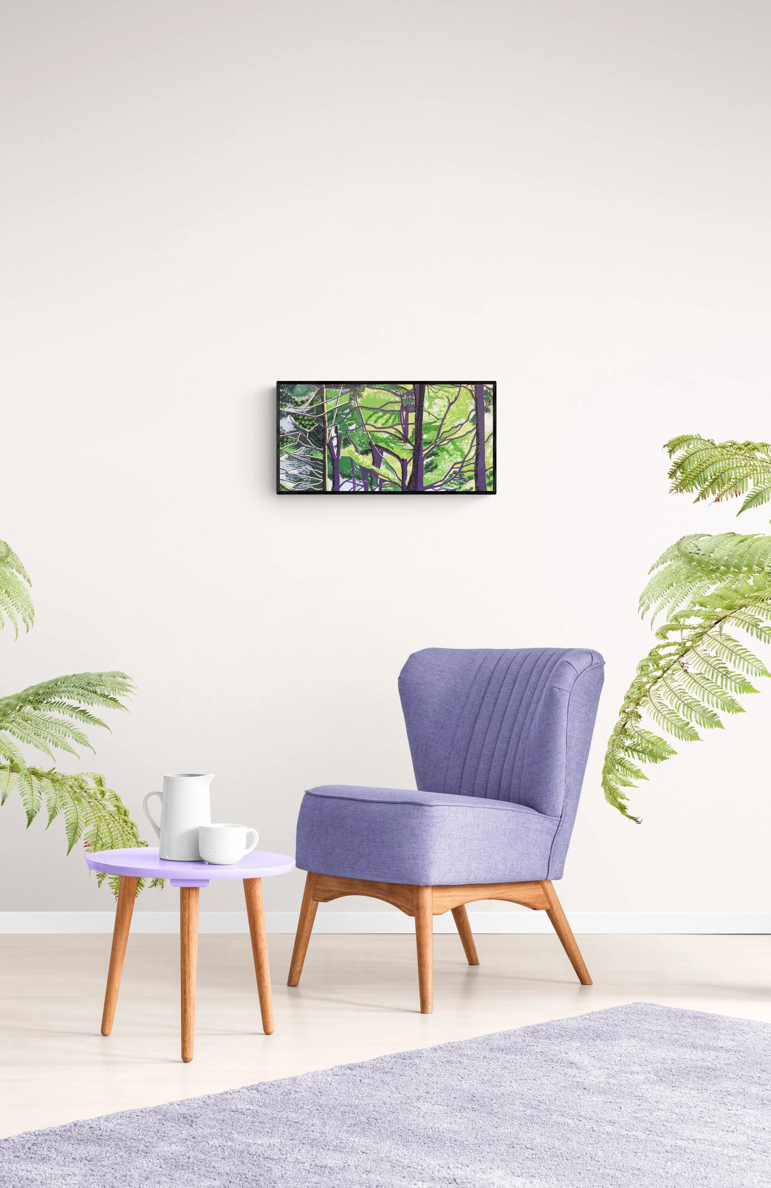 Spring Greens in Gamblesby on a wall.jpg