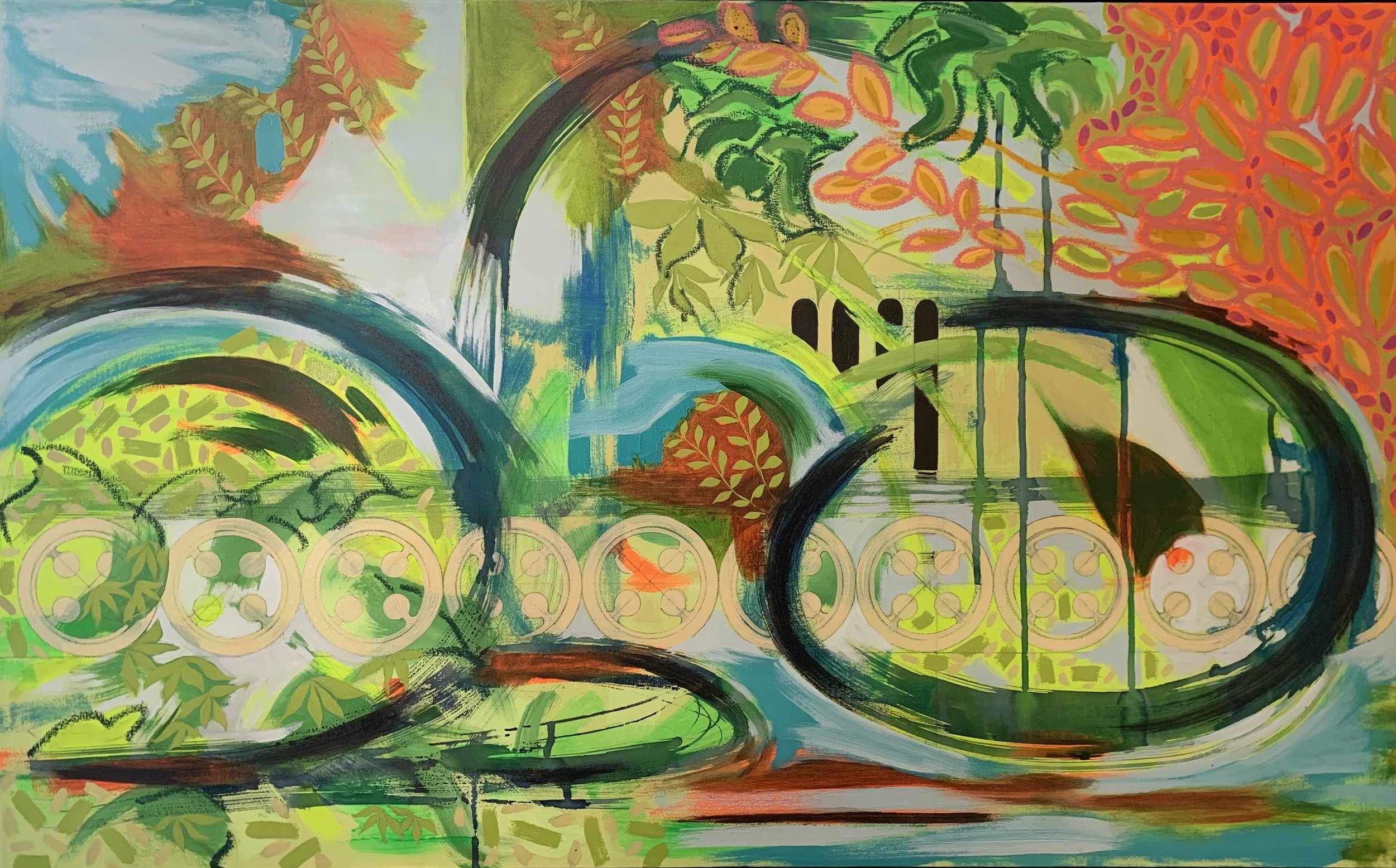 Underneath a Spring Sun | 50cm x 81cm | 2023