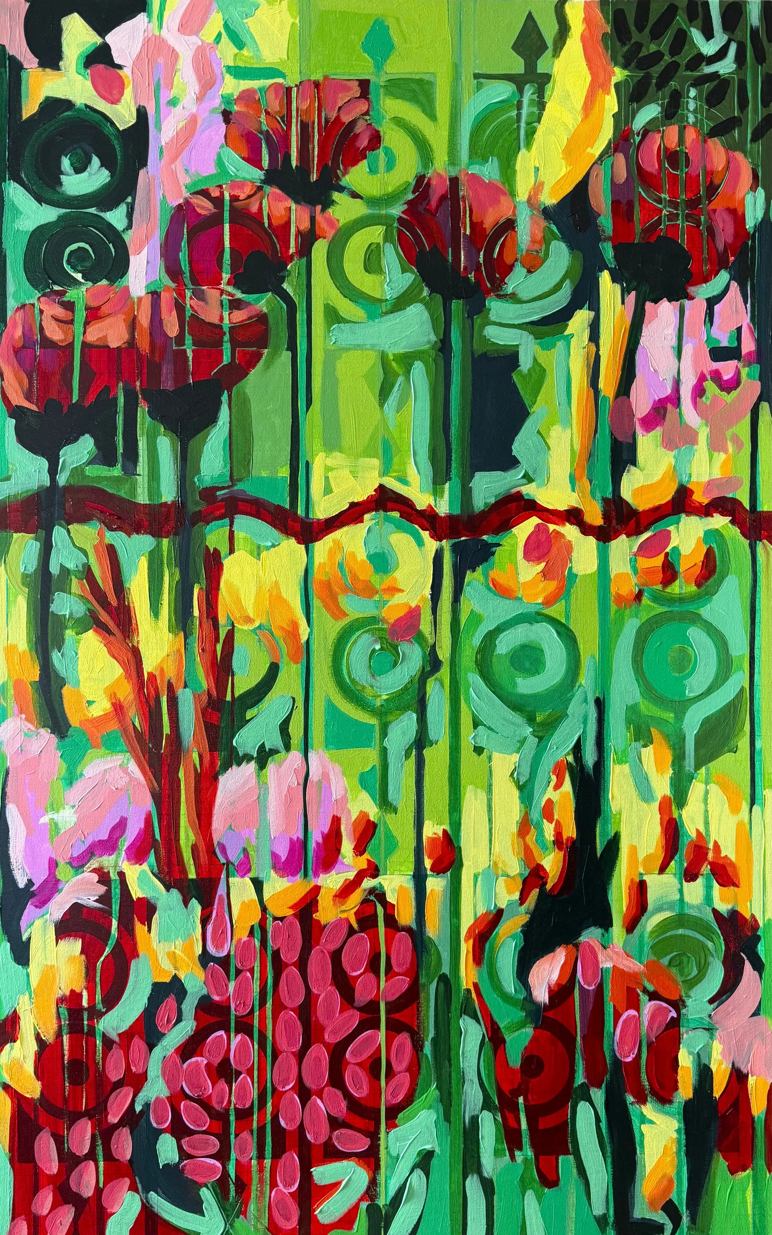 The Garden Remembers | 100cm x 62cm | 2026