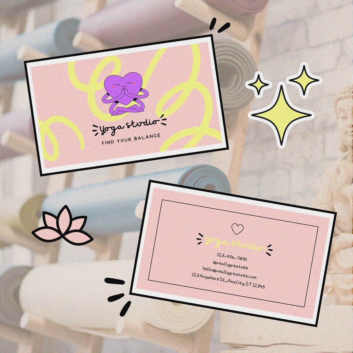 Yoga studio business card 🪴

#graphicdesign #design #art #graphicdesigner #illustration #logo #branding #designer #graphic #digitalart #photoshop #artwork #creative #illustrator #artist #logodesigner #graphics #typography #marketing #photography #dr